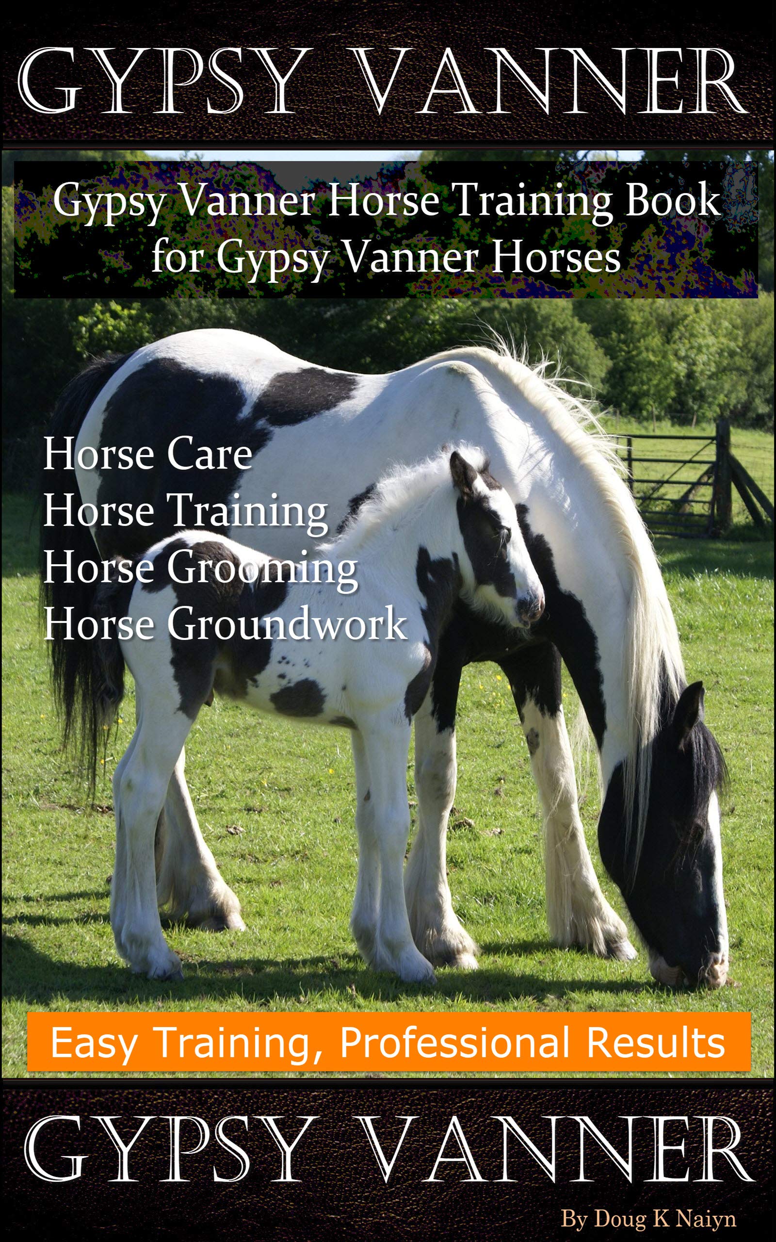 Gypsy Vanner, Gypsy Vanner Horse Training Book for Gypsy Vanner Horses