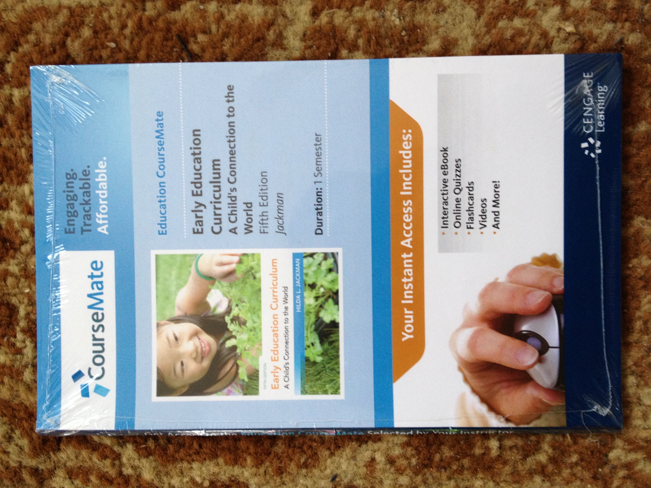 Early Education Curriculum CourseMate with eBook Printed Access Card