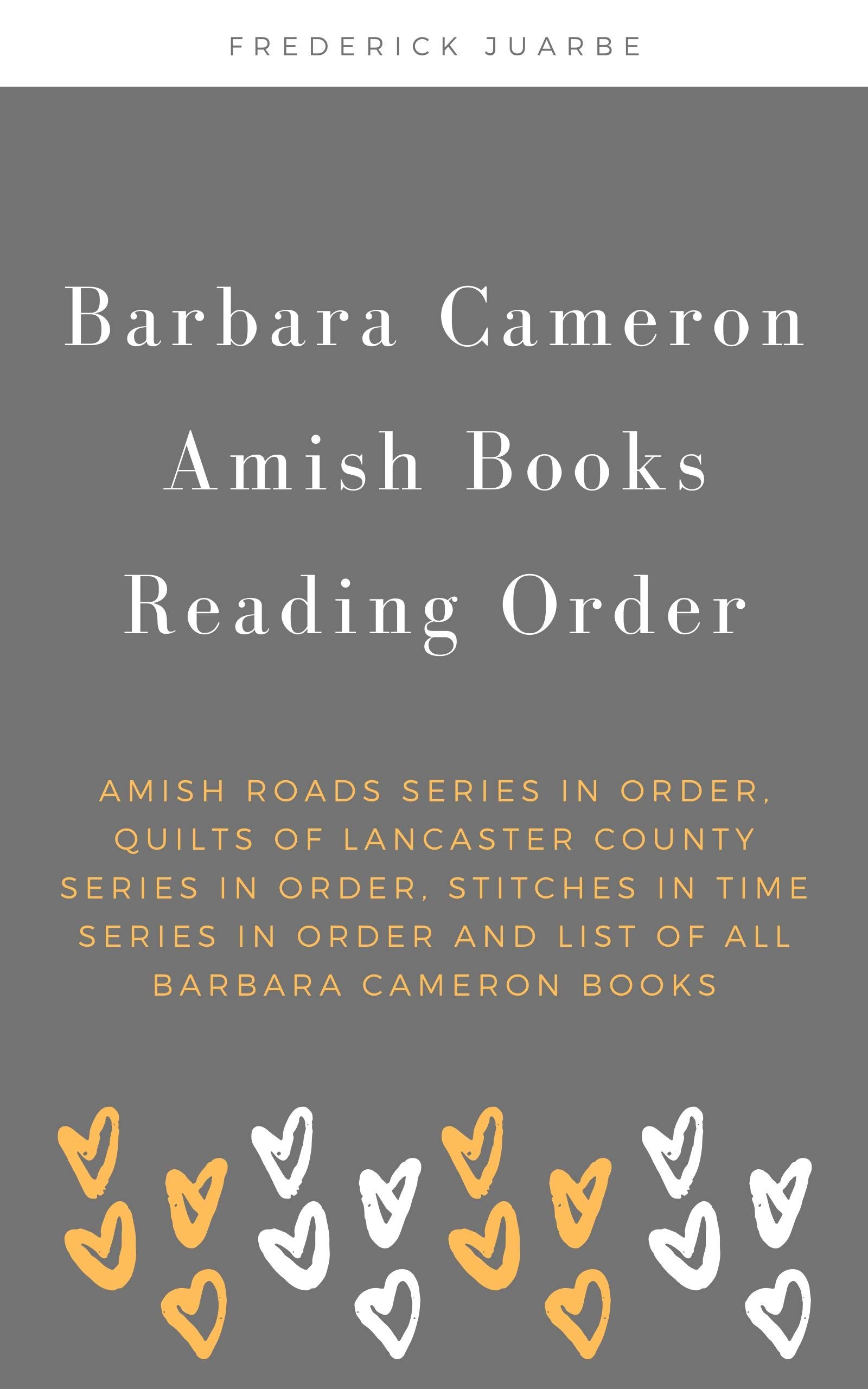 Barbara Cameron Amish Books Reading Order Amish Roads Series in order