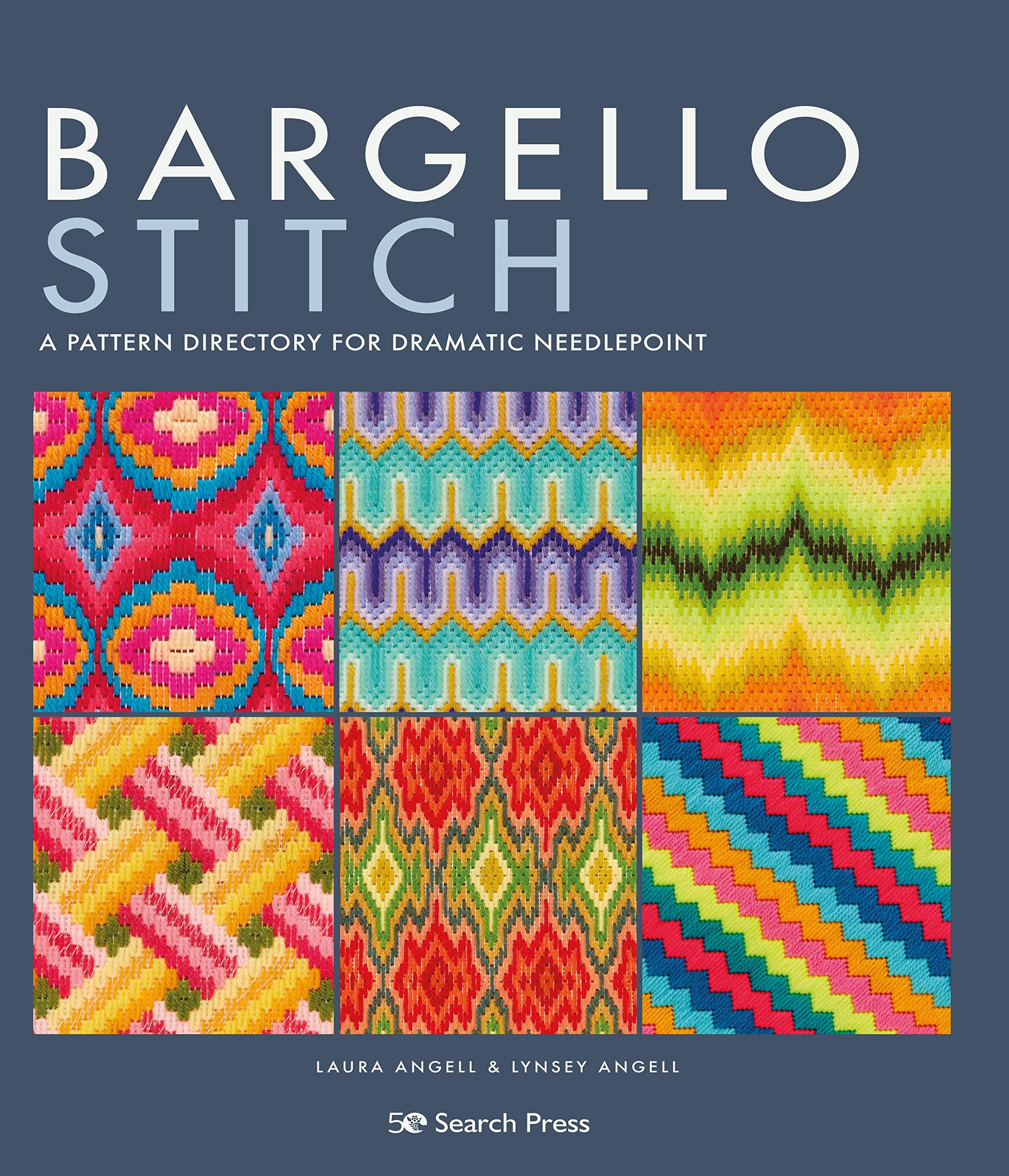 Bargello Stitch A pattern directory for dramatic needlepoint by Laura