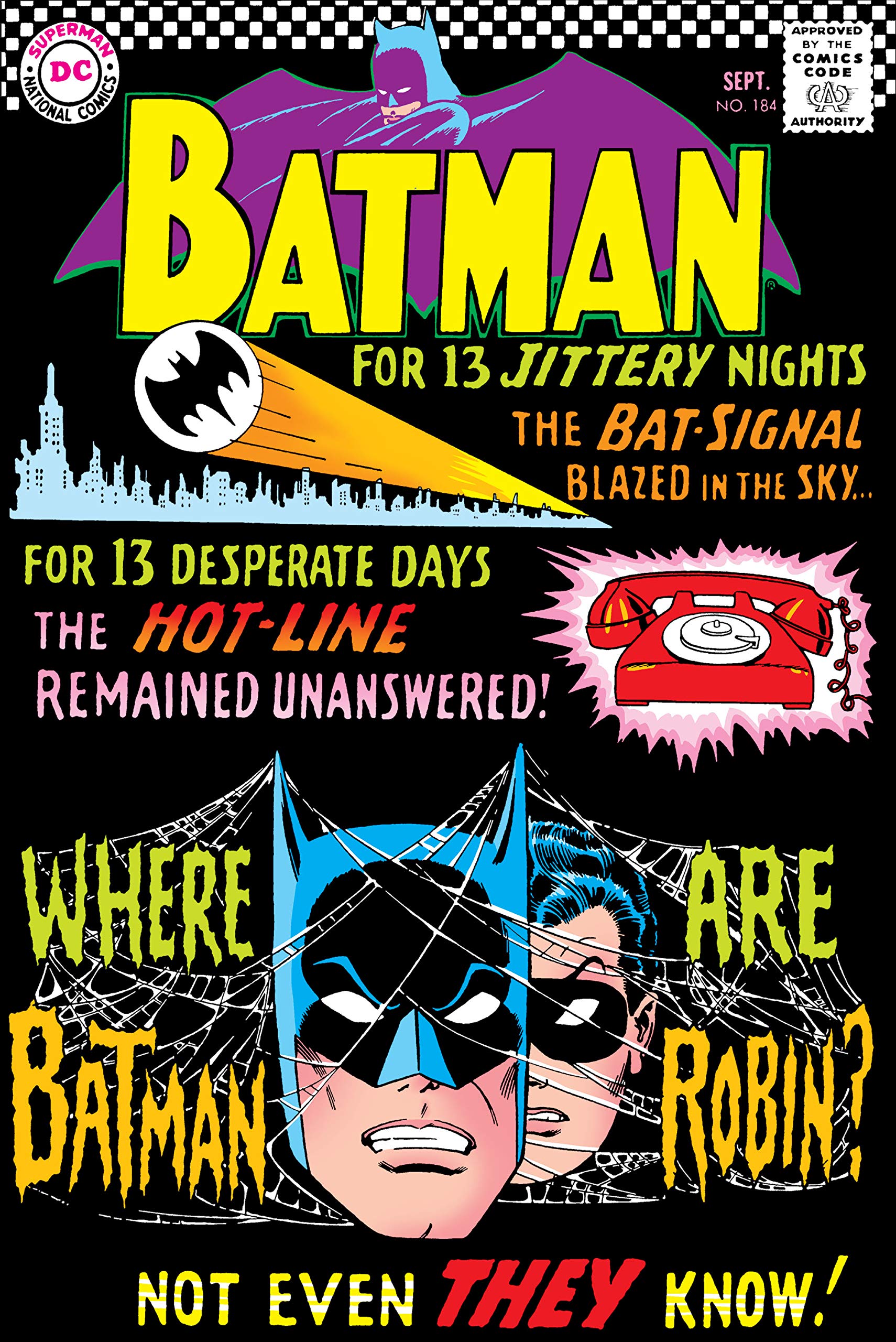 Batman (1940-2011) #184 book cover