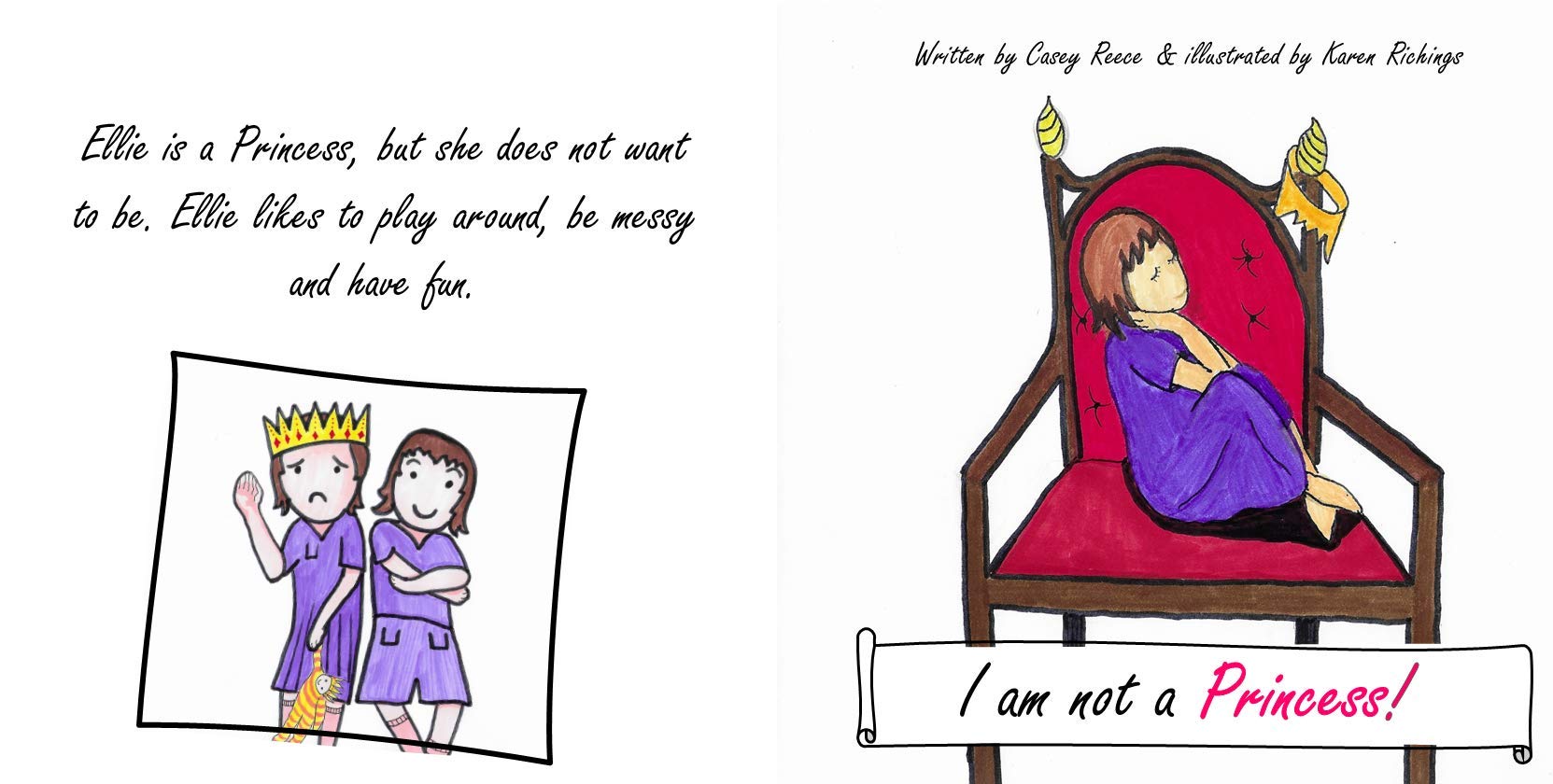 Princess's Reece I am not a Princess! by Casey Reece | Goodreads