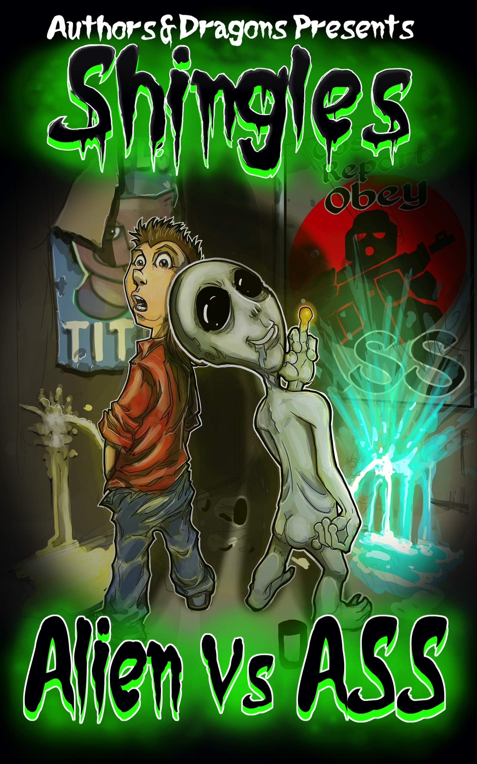 Alien vs ASS book cover