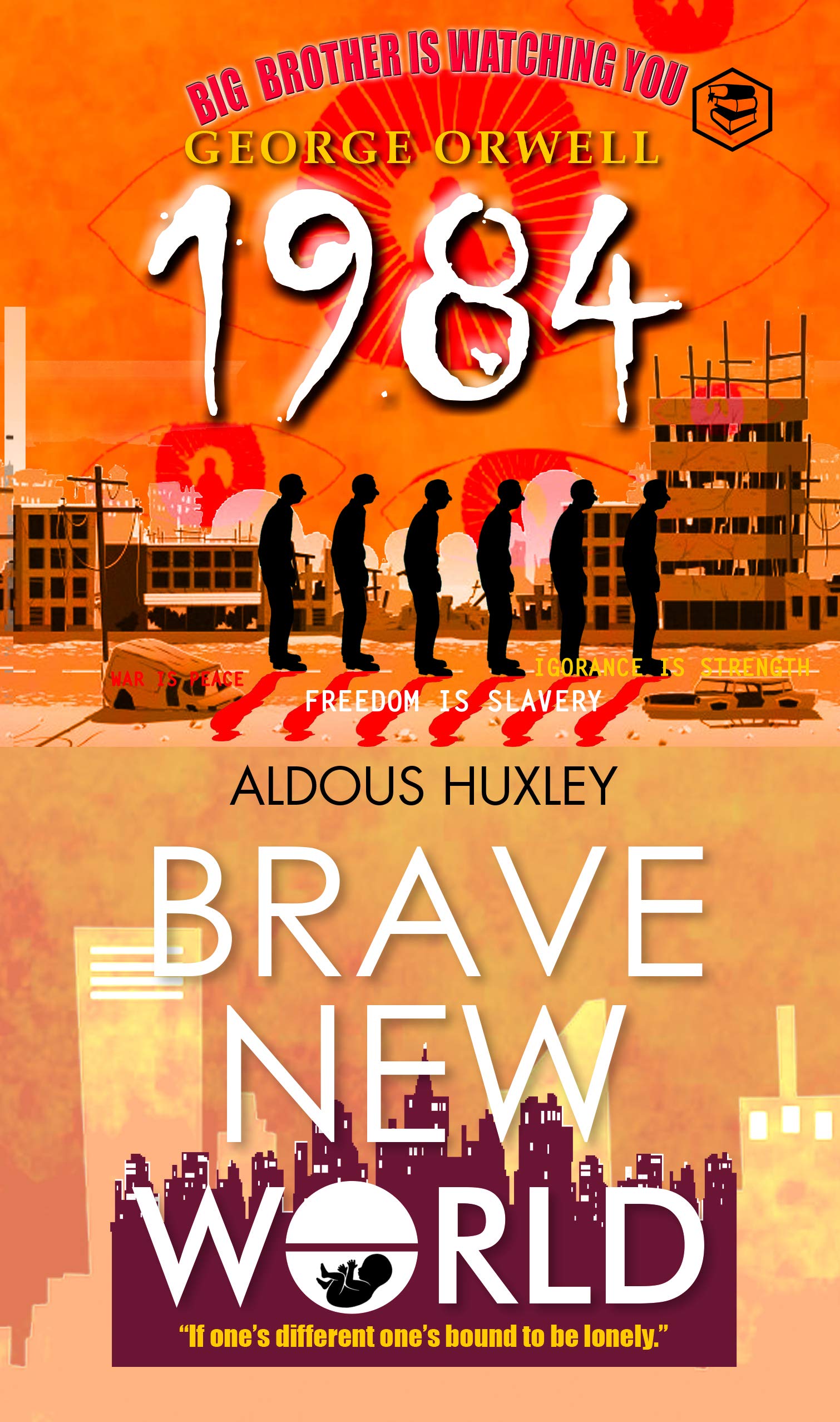 Brave New World & 1984 by Aldous Huxley Goodreads
