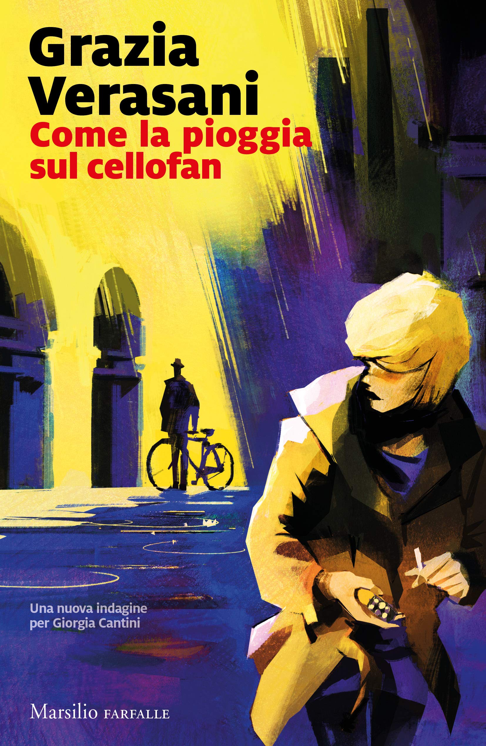 Come la pioggia sul cellofan book cover