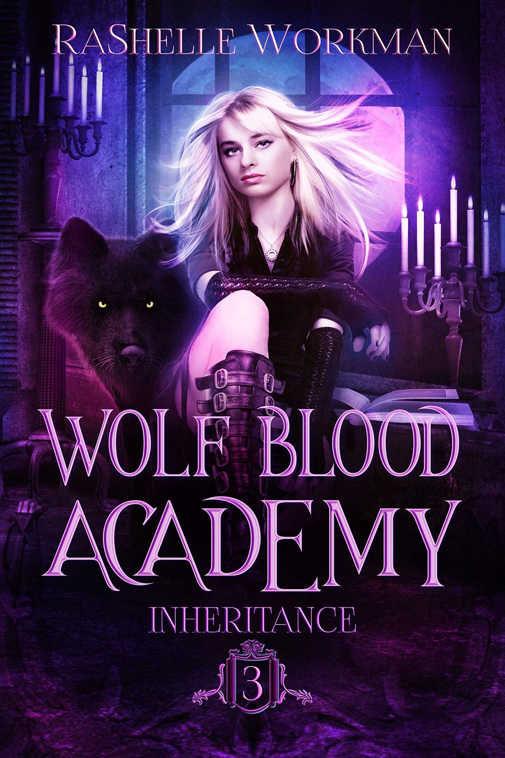 Wolf Blood Academy book cover 3