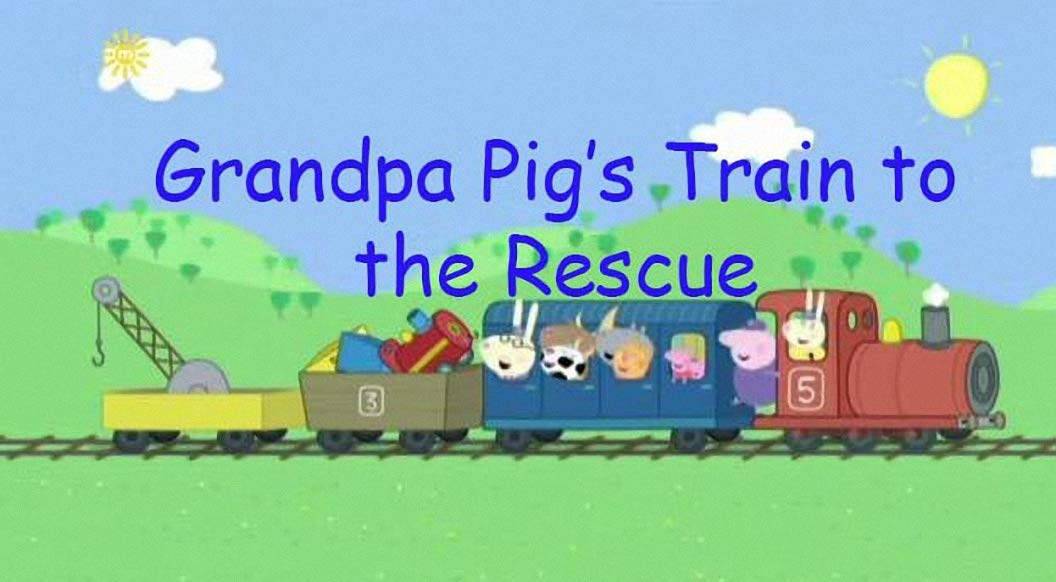 Grandpa Pig's Train to the Rescue: Great 5-Minutes By Picture Book For ...
