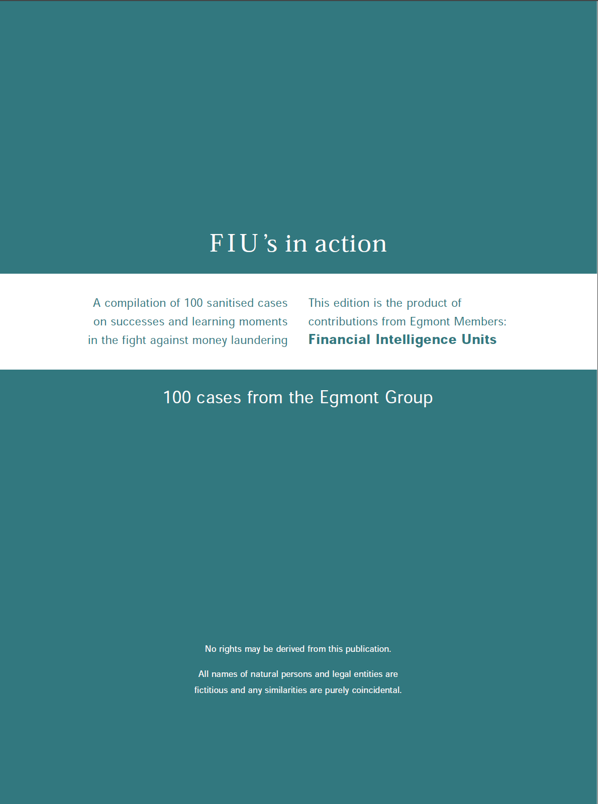 FIU's in Action 100 Cases from the Egmont Group by Andrew Blezzard Goodreads