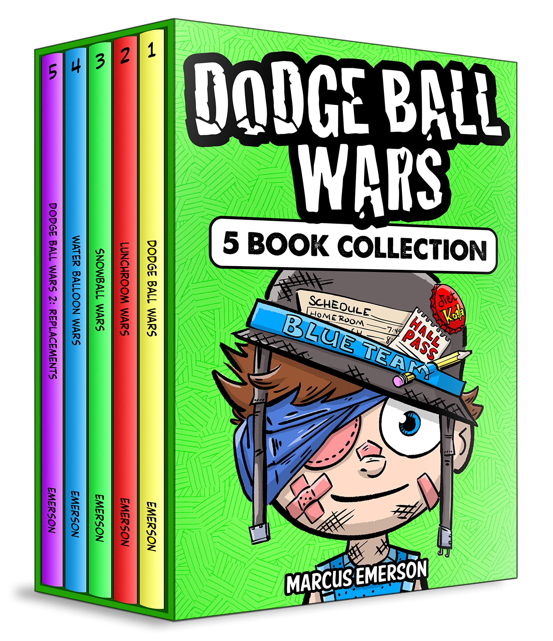 Dodge Ball Wars: 5 Book Box Set Collection (a hilarious adventure for children ages 9-12): From the Creator of Diary of a 6th Grade Ninja