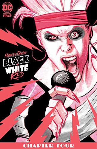 Harley Quinn: Black + White + Red book cover 3
