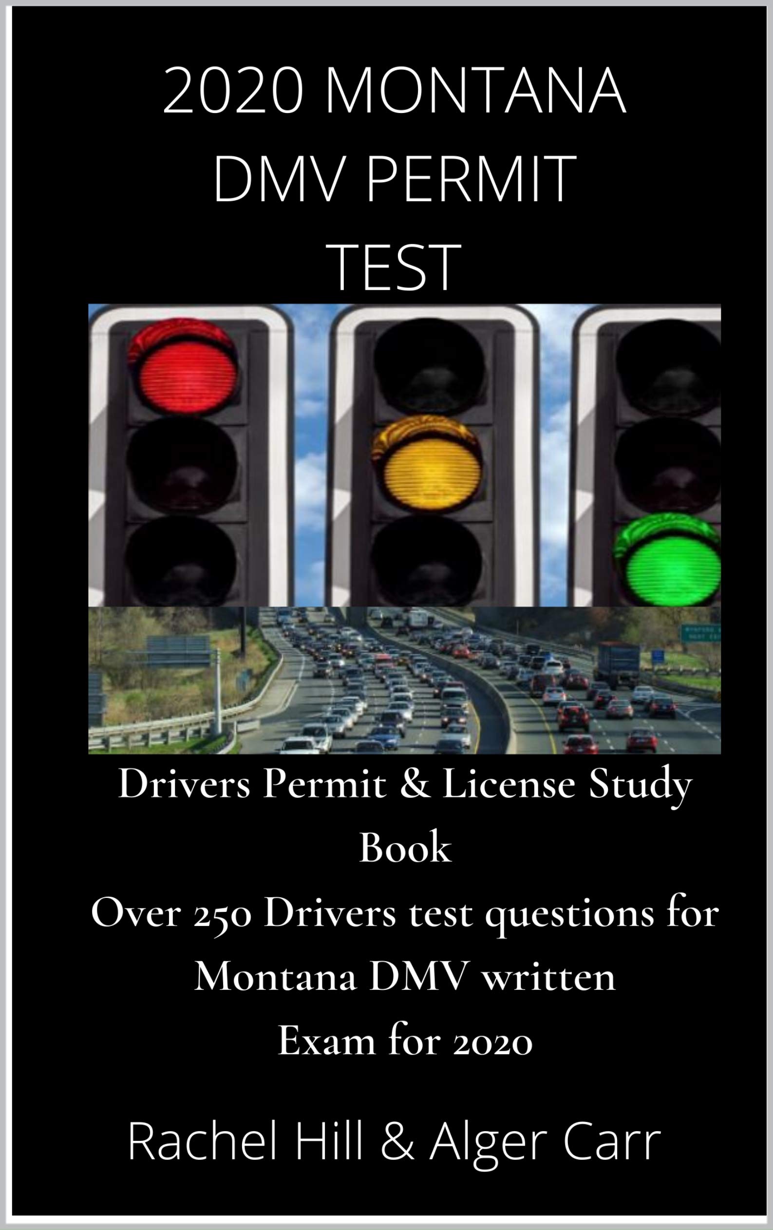2020 MONTANA DMV PERMIT TEST Drivers Permit & License Study Book Over