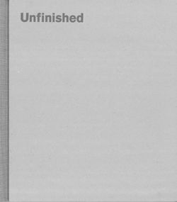 Unfinished book cover