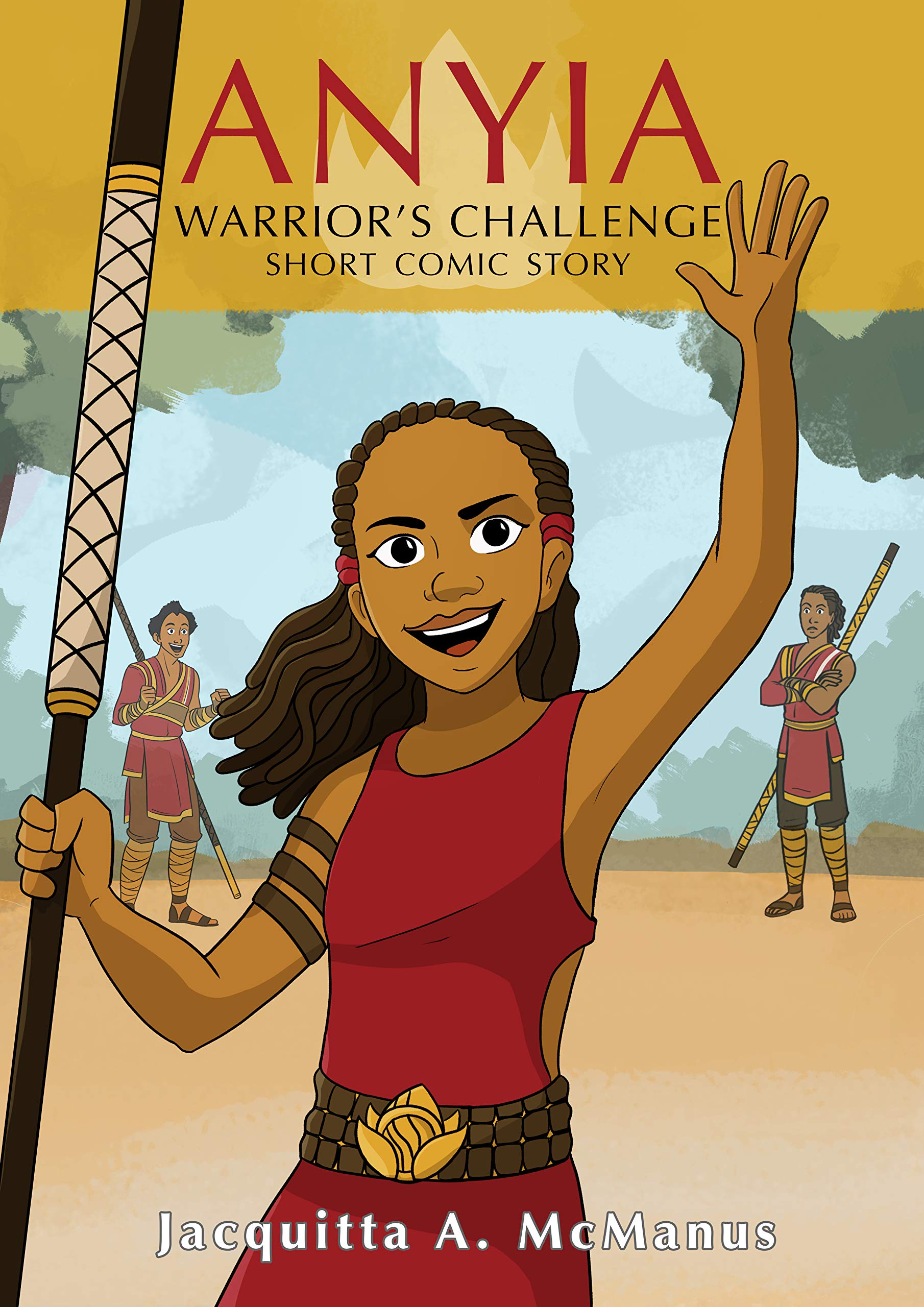 Anyia - Warrior's Challenge: Short Comic Story
