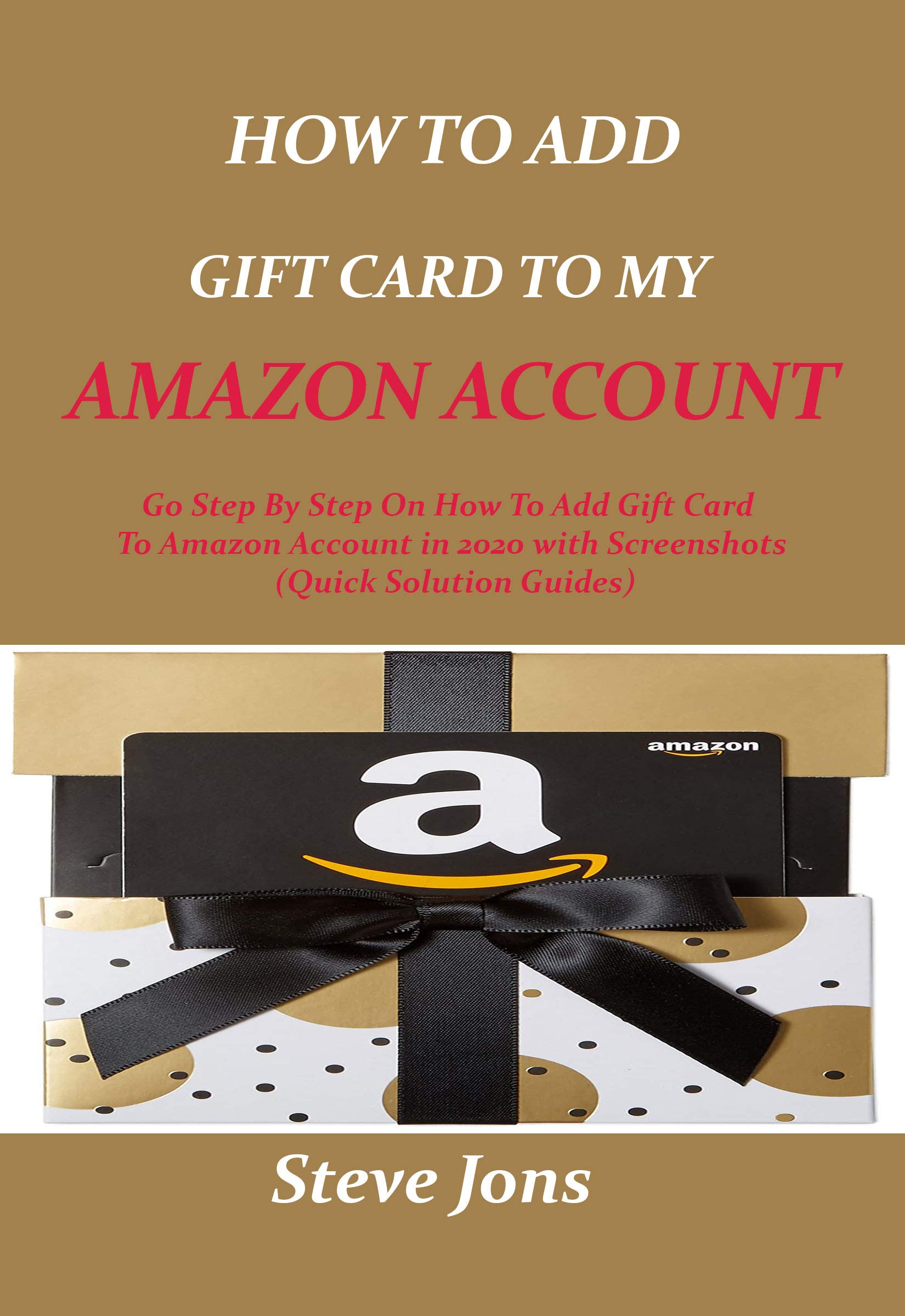 HOW TO ADD GIFT CARD TO MY AMAZON ACCOUNT Go step by step on how to