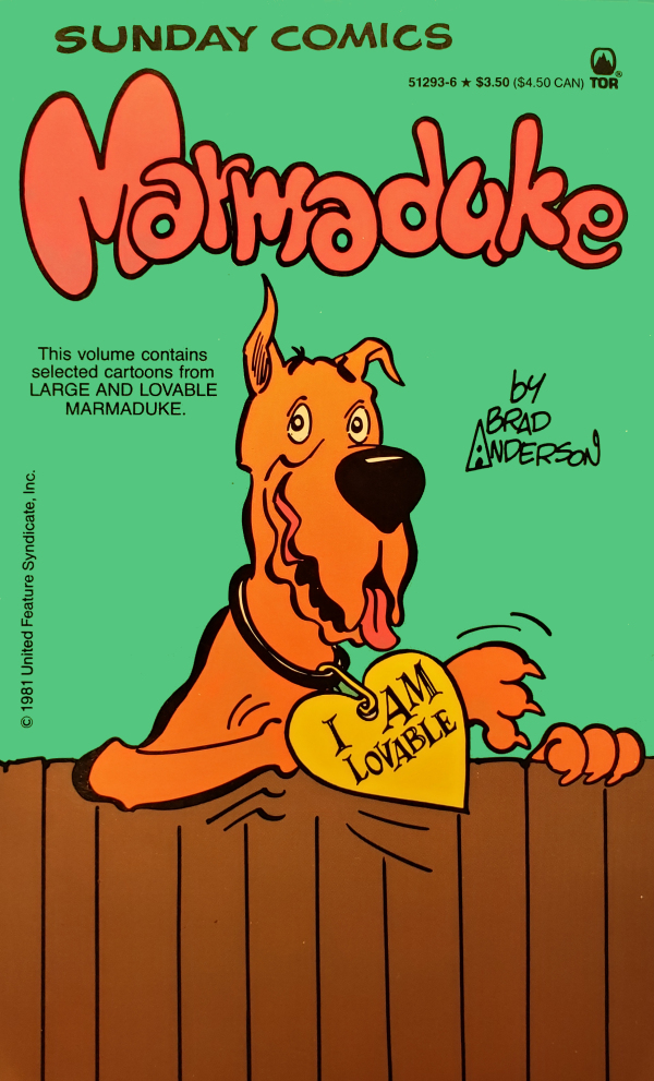Marmaduke I Am Loveable by Brad Anderson Goodreads