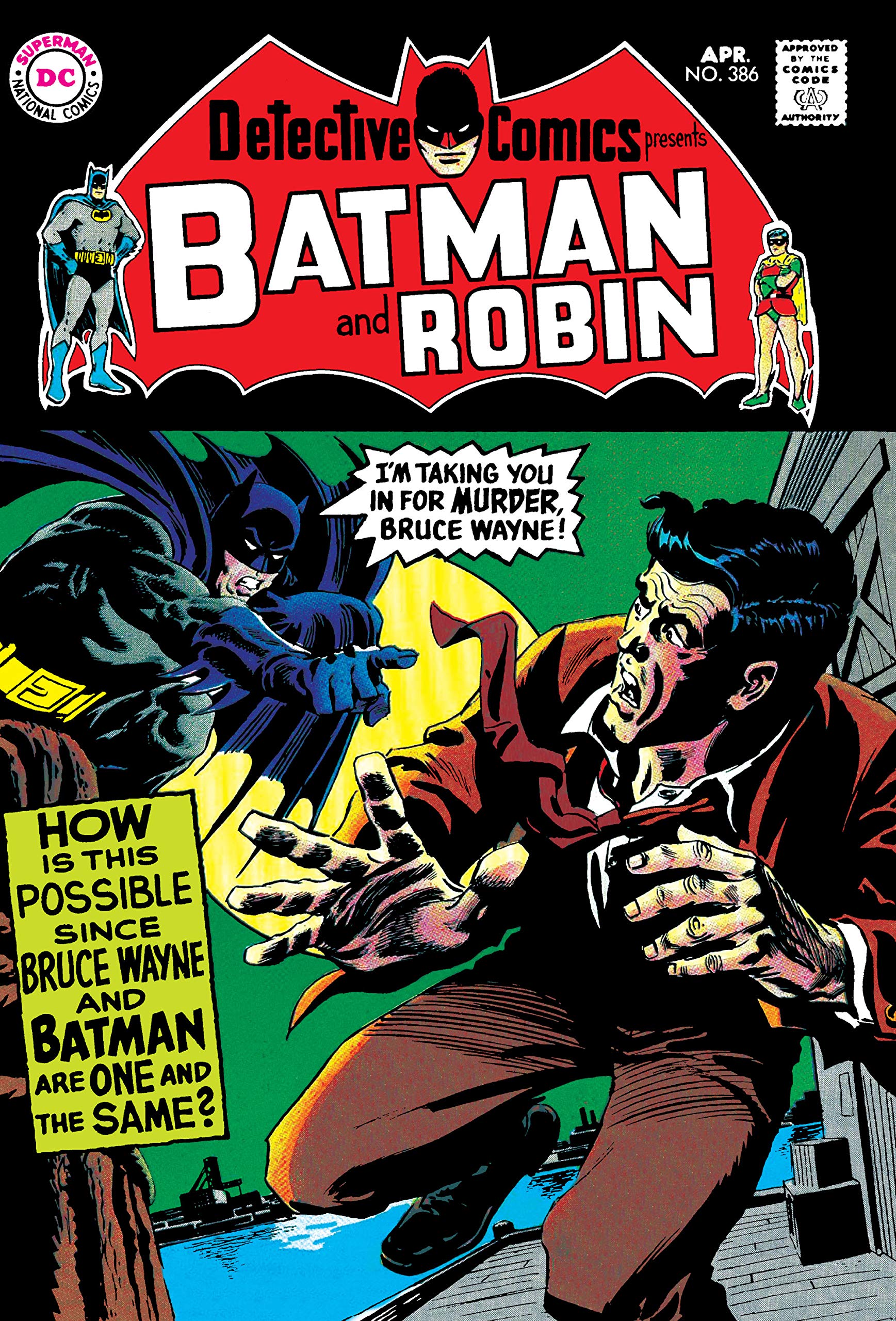 Detective Comics (1937-2011) #386 book cover