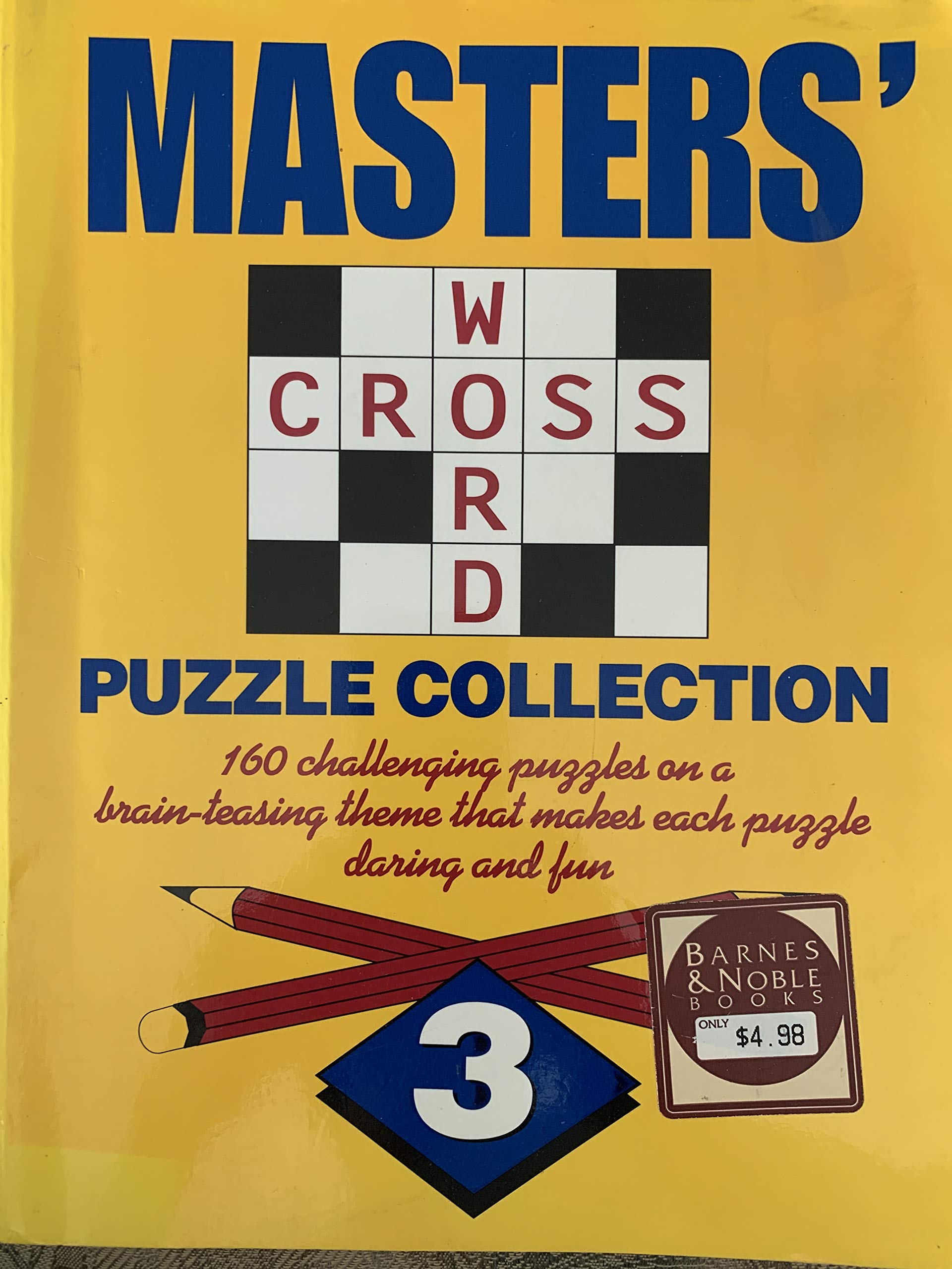 The Giant Book of Masters' Crossword Puzzles Two Volumes in One, Vol.3