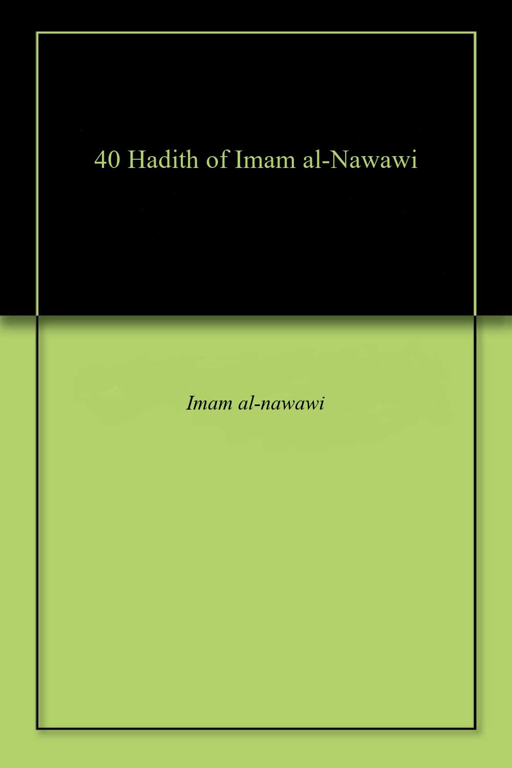 40 Hadith of Imam al-Nawawi