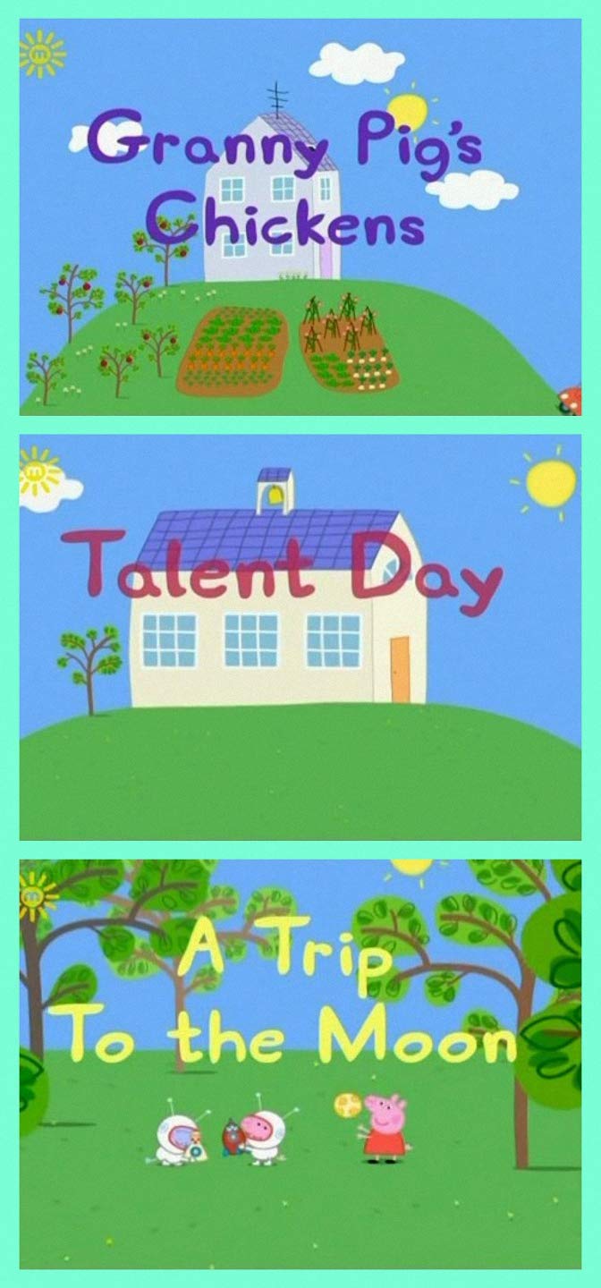 Storybook Collection Granny Pig's Chickens, Talent Day and A Trip To the Moon Great Picture