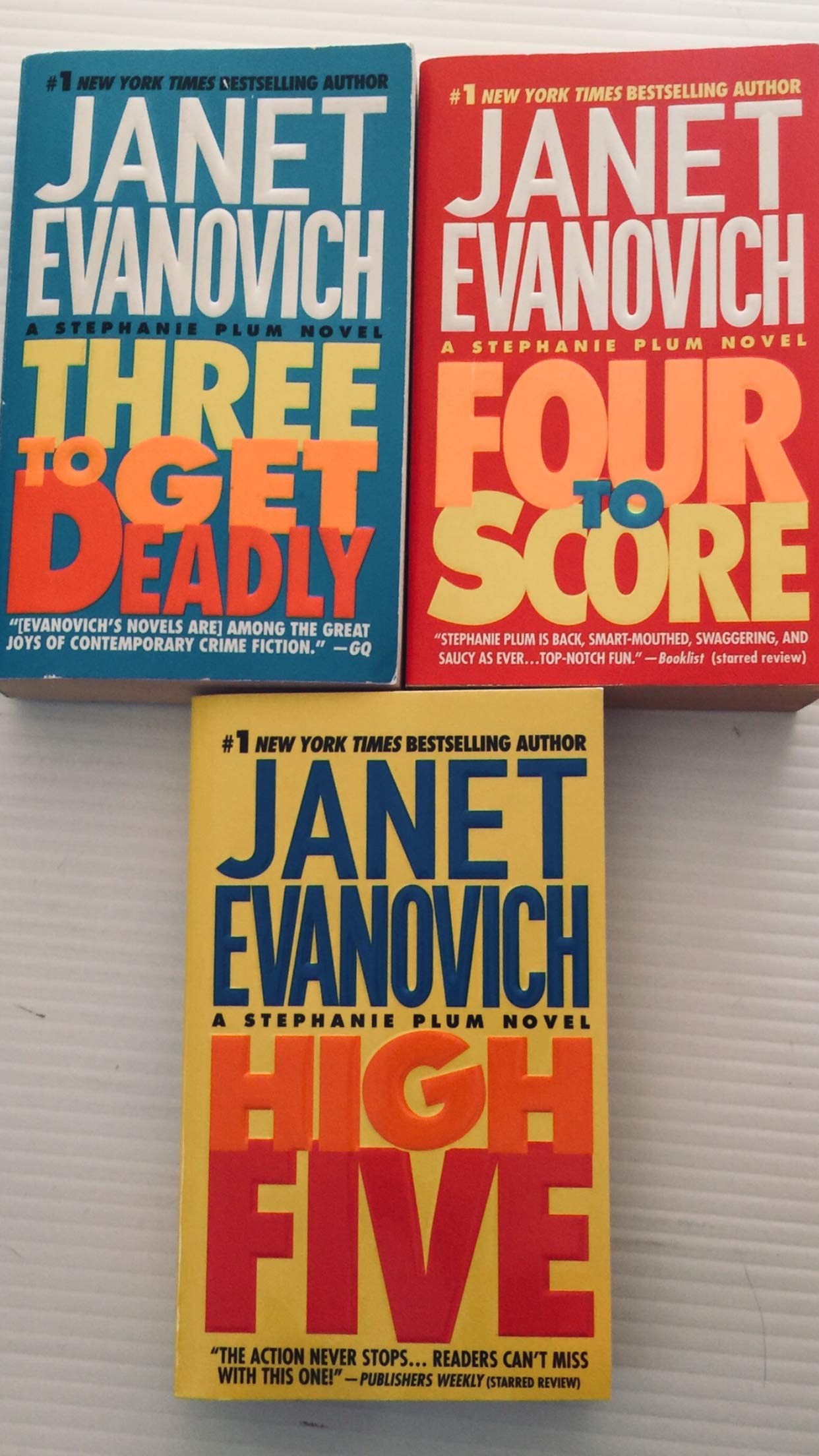 Three to Get Deadly / Four to Score / High Five by Evanovich