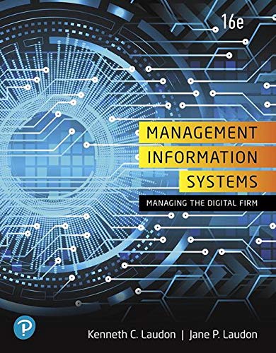 Management Information Systems: Managing the Digital Firm [with eText ...