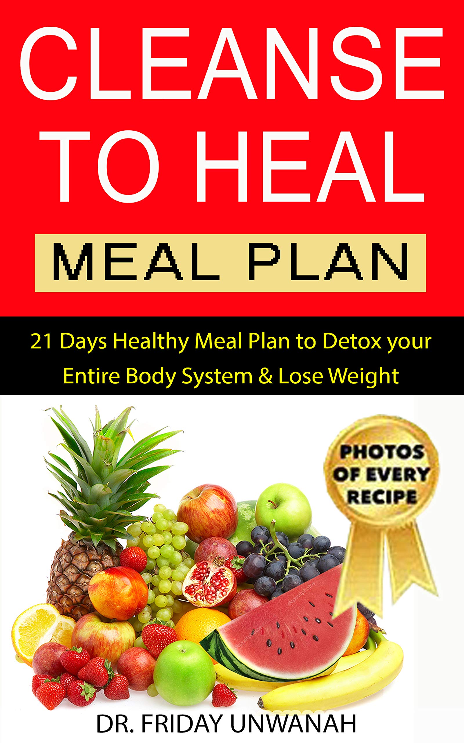 CLEANSE TO HEAL MEAL PLAN 21 Days Healthy Meal Plan to Detox your