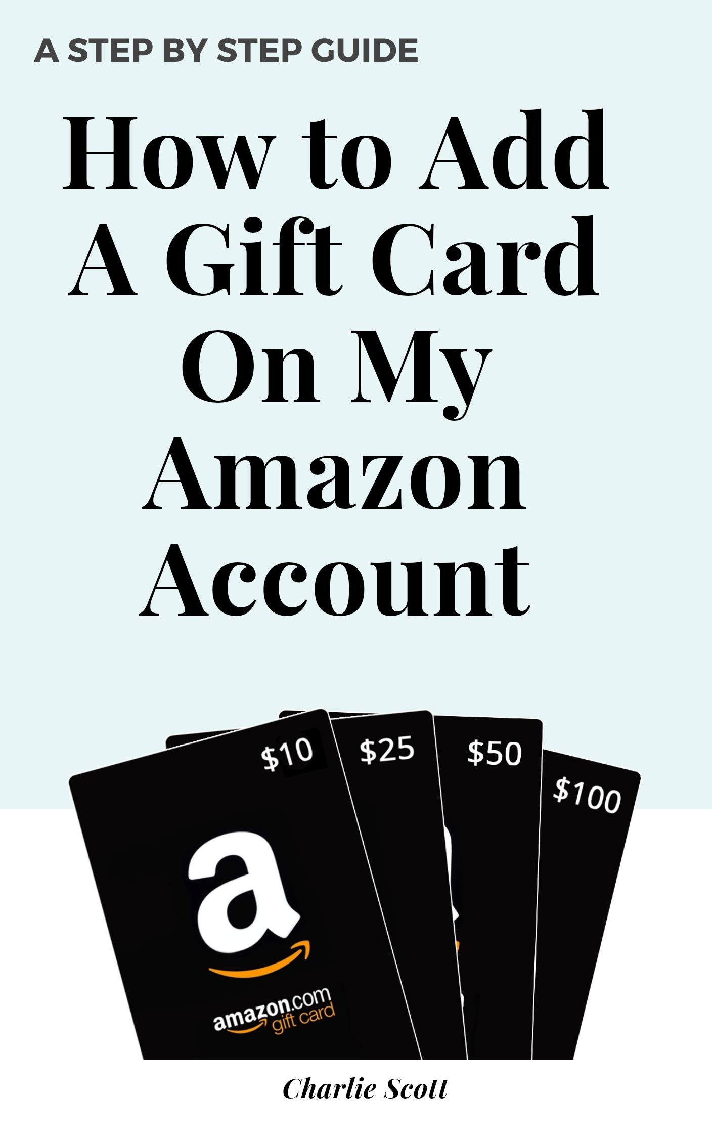 How to Add A Gift Card on My Amazon Account Multiple Ways to Add a