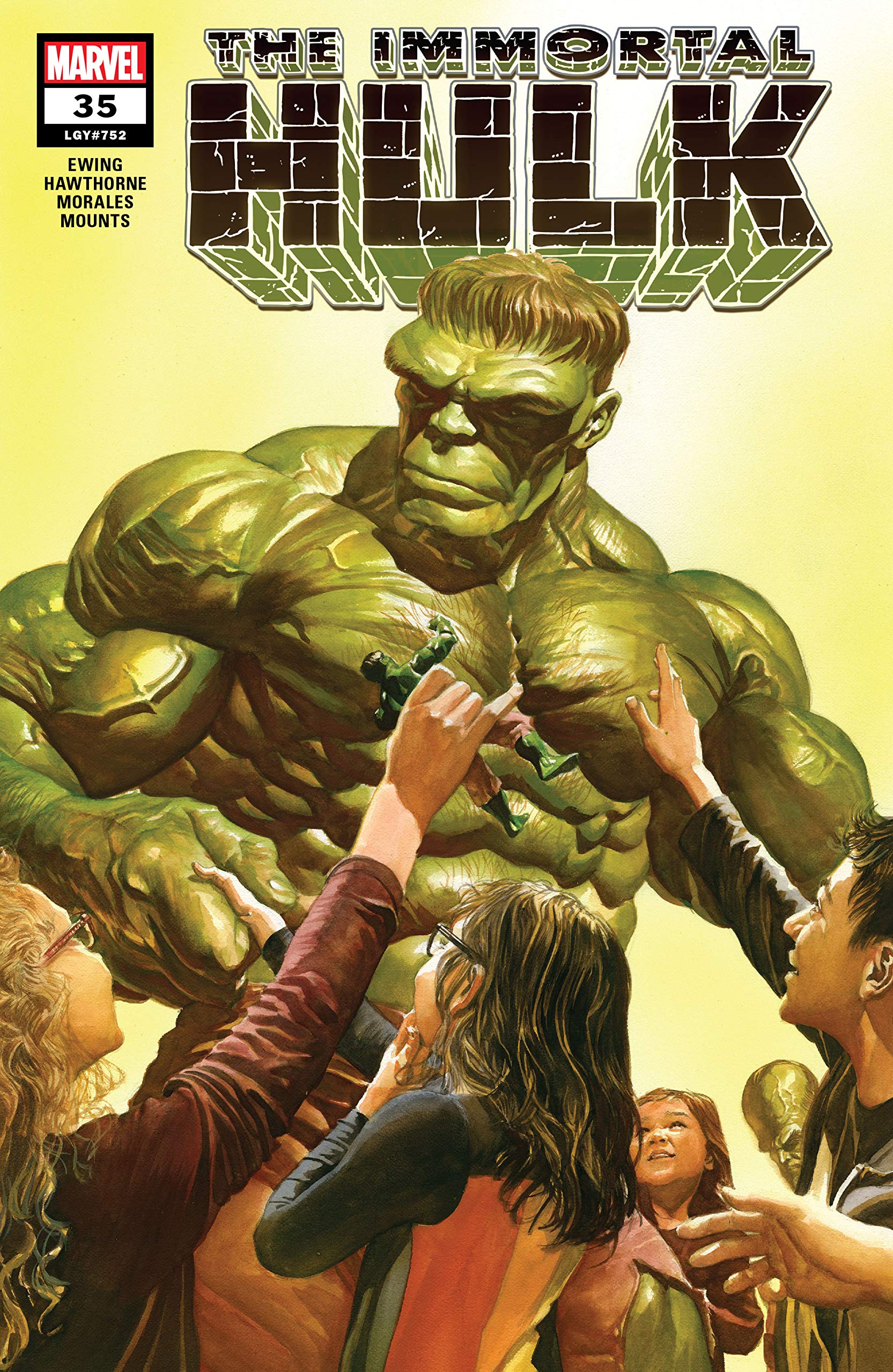 Immortal Hulk #35 book cover