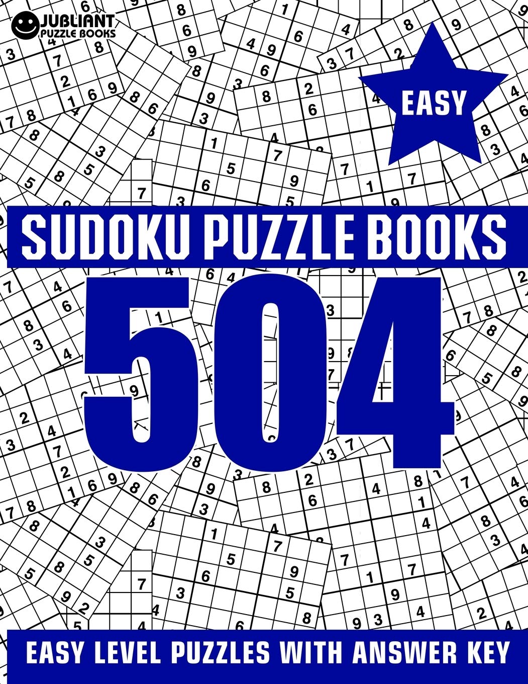 504 Sudoku Puzzles Easy Easy Level Sudoku Puzzle Book for Adults with