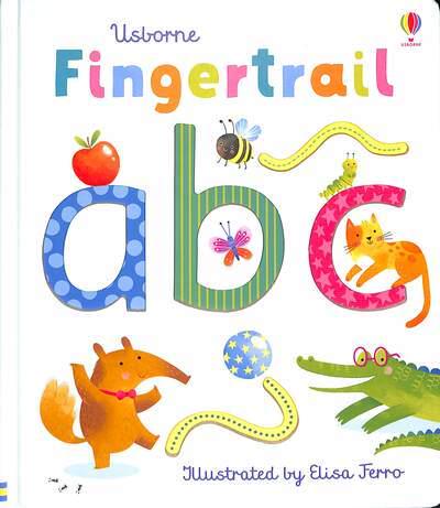 Fingertrail ABC book cover