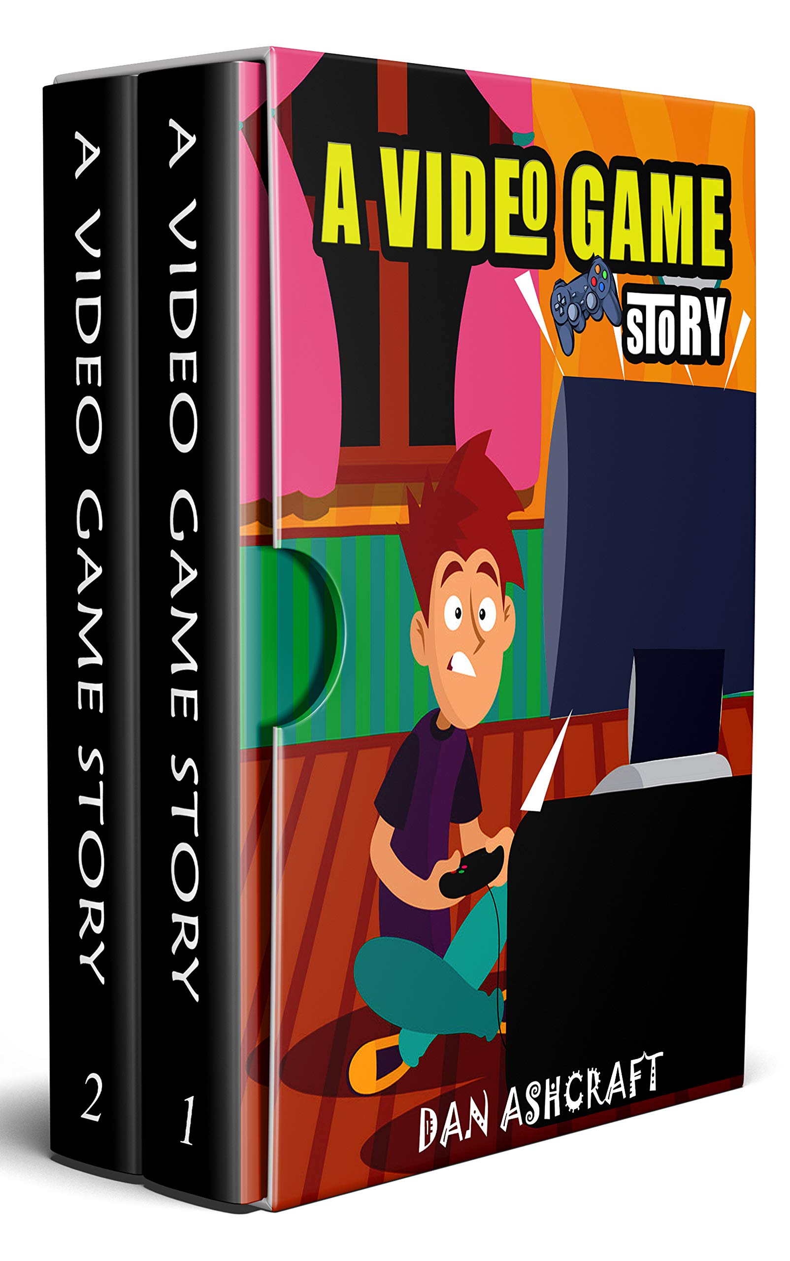 Video Game Novels for kids 2 In 1 Bundle! A Video Game Story 1 & 2 Collection by Dan Ashcraft