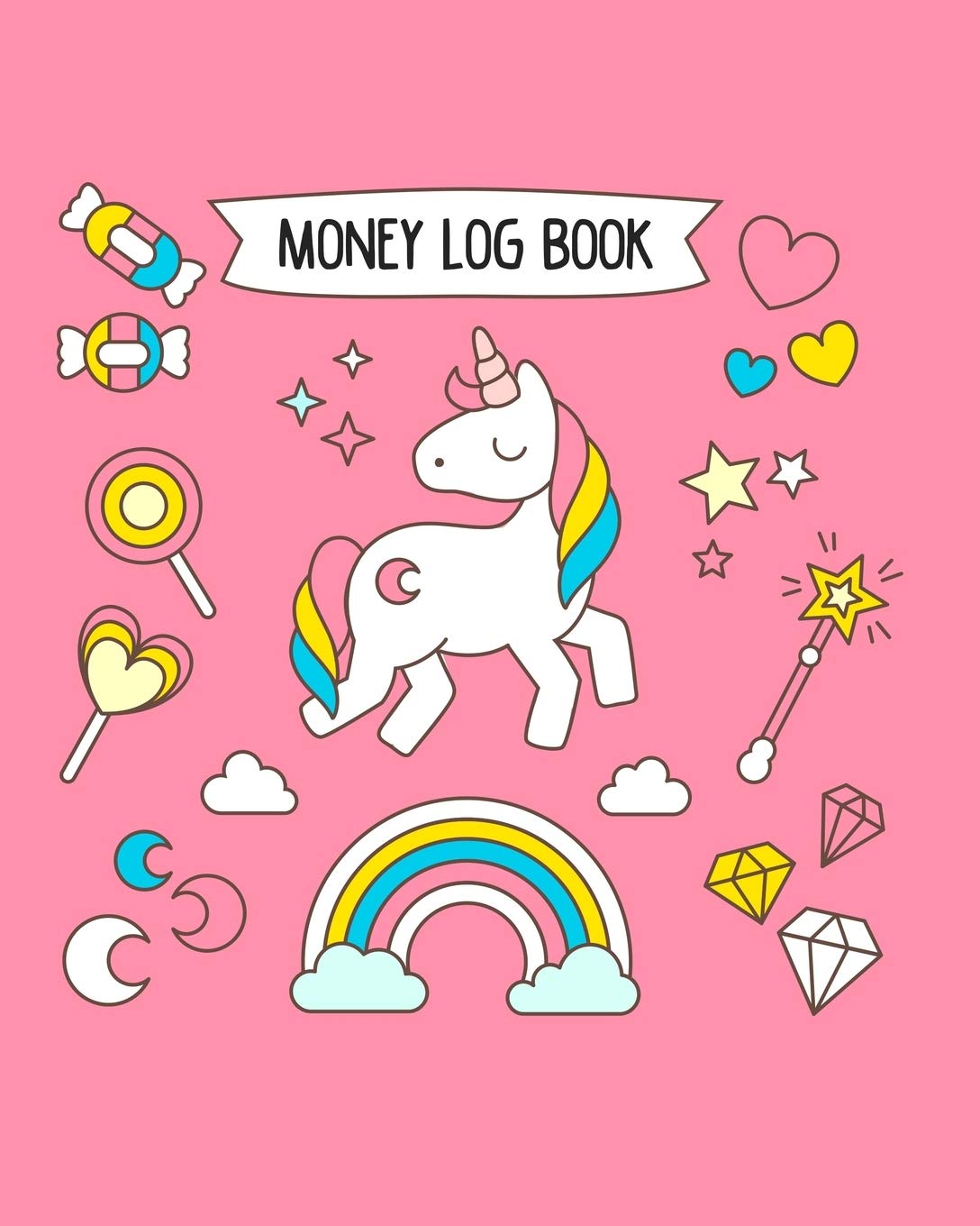 money log book: Simple book keeping journal, expense, income tracker ...