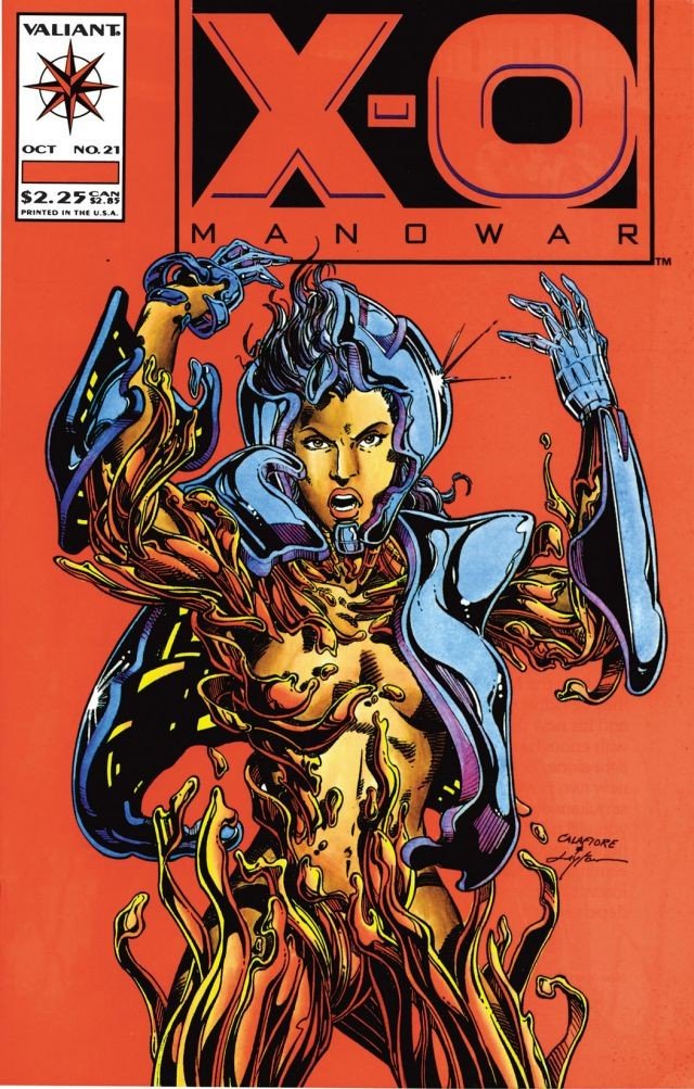 X-O Manowar (1992-1996) #21 book cover