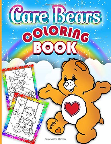 Carebear Coloring Book: Color Wonder Relaxation Carebear Coloring Books ...