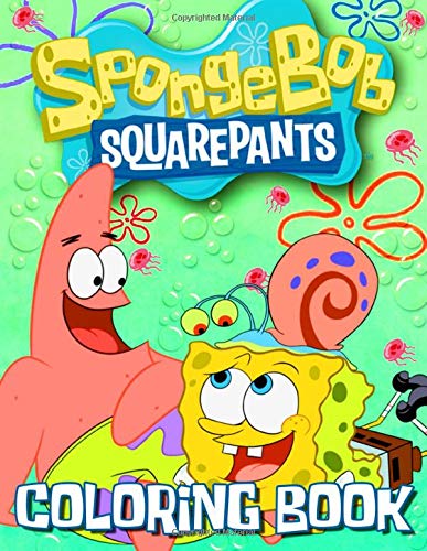 Spongebob Squarepants Coloring Book: 50+ High Quality Illustrations ...