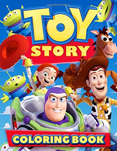 Toy Story Coloring Book: Jumbo Coloring Books With High Quality Images ...
