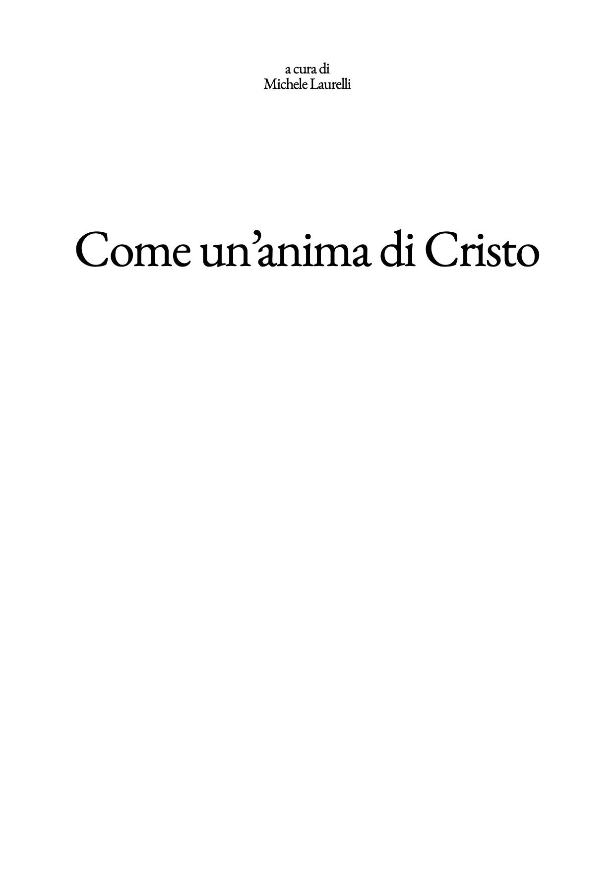 Come un'anima di Cristo Poesie create da un'IA by Michele Laurelli Goodreads Come un'anima di Cristo Poesie create da un'IA by Michele Laurelli Goodreads