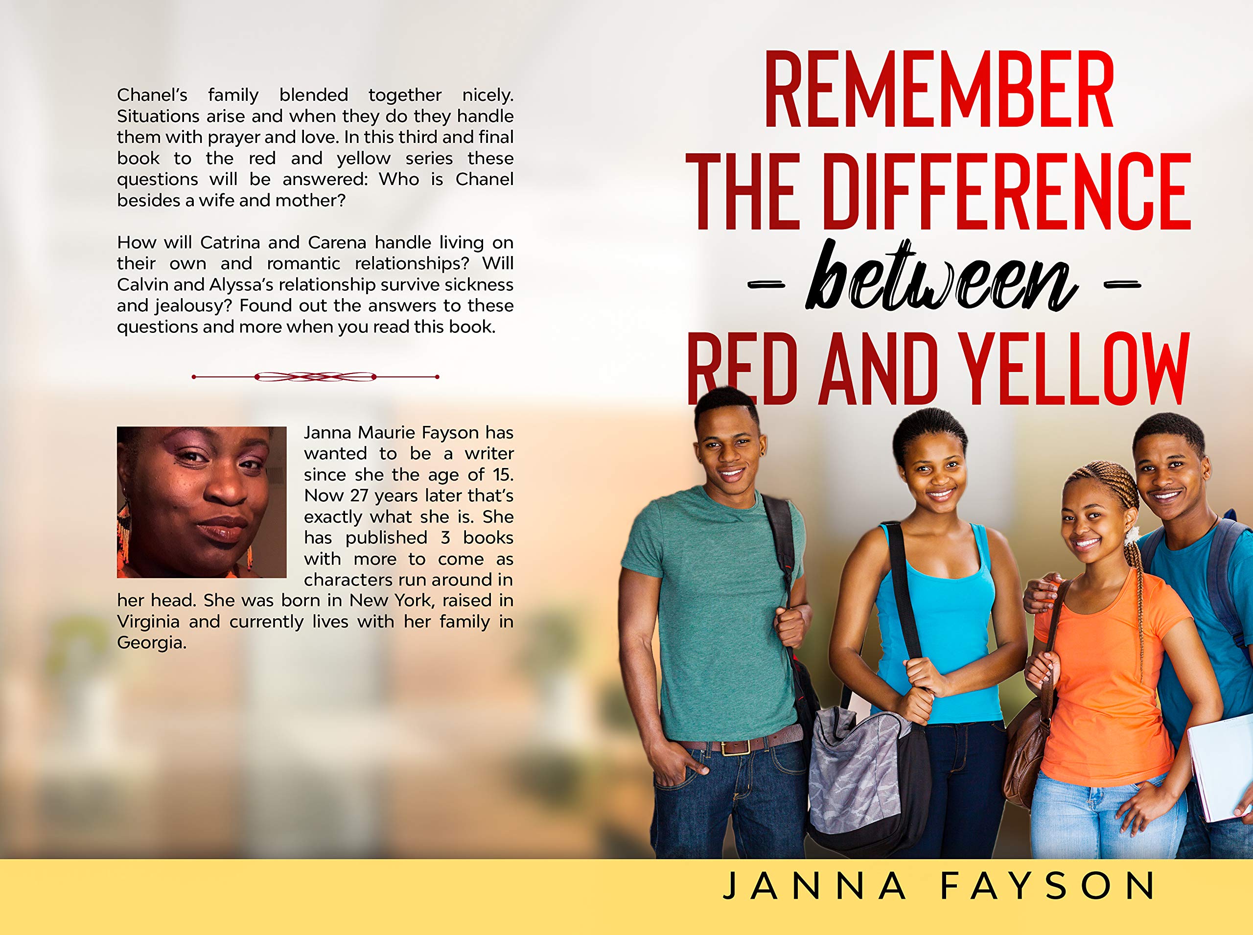 Remember the difference between red and yellow by Janna Fayson Goodreads