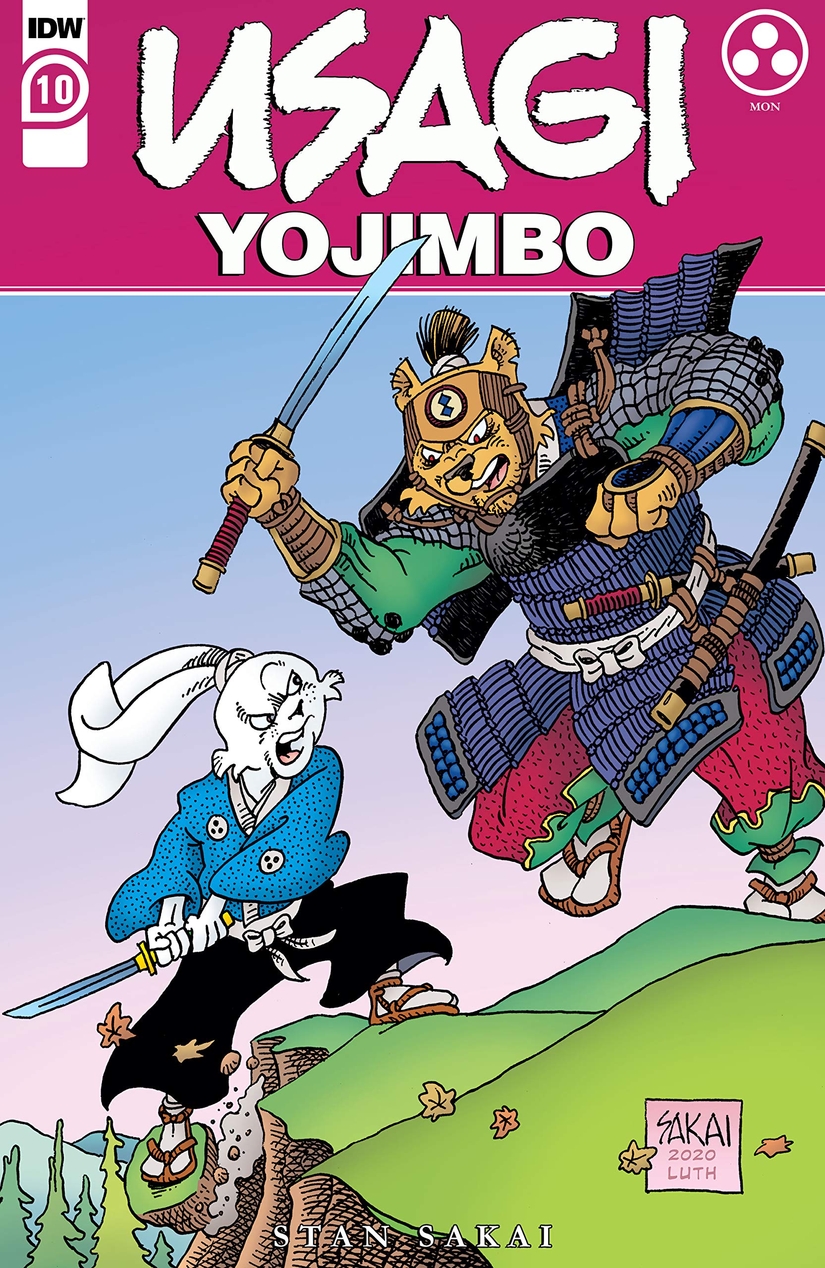 Usagi Yojimbo (2019-2022) #10 book cover