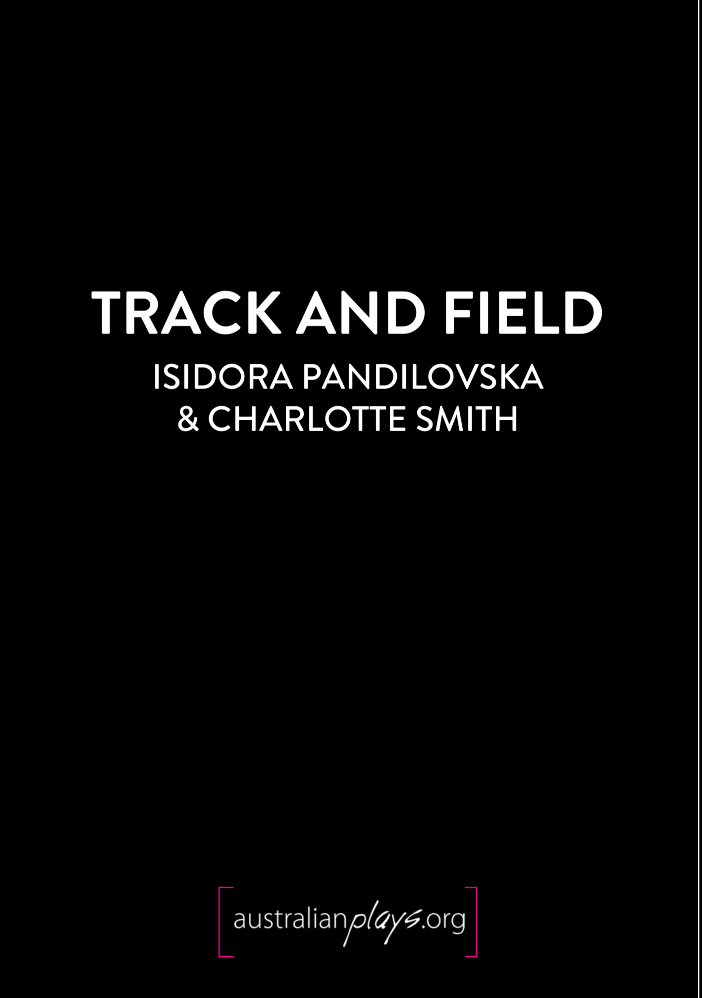 Track and Field by Isidora Pandilovska Goodreads
