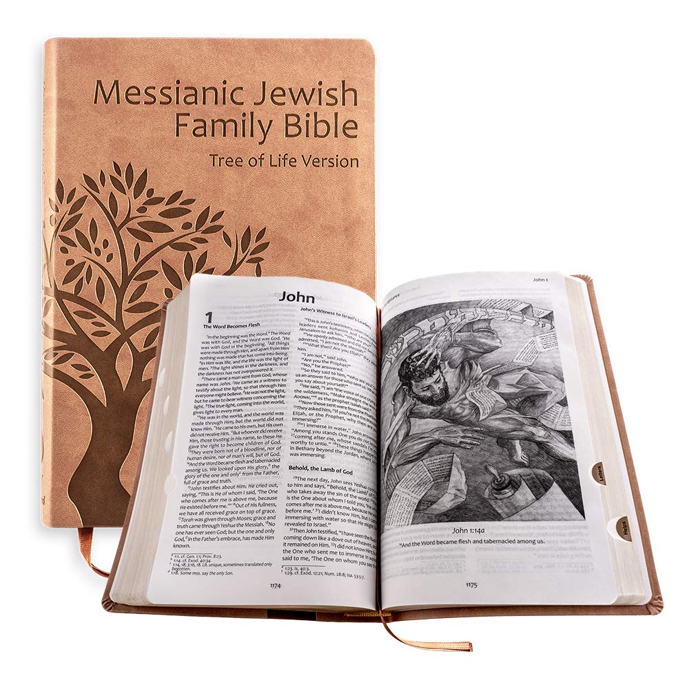 Messianic Jewish Family Bible (TLV) Blush by Tree of Life Bible