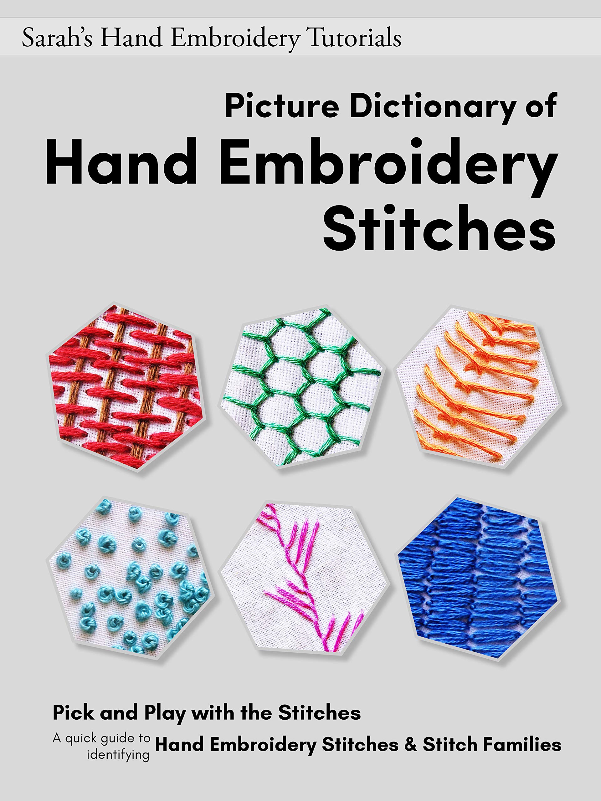Picture Dictionary of Hand Embroidery Stitches