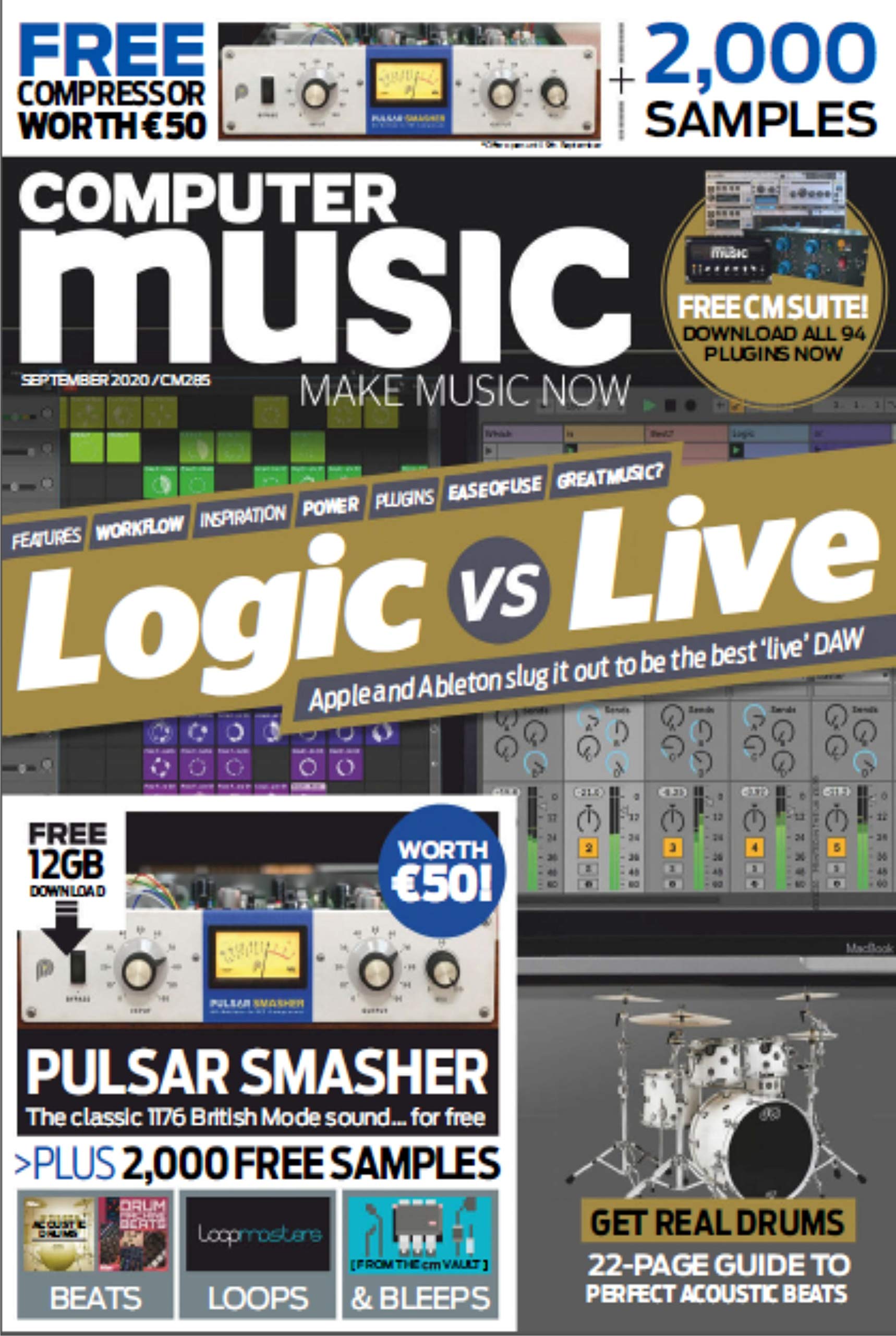 Computer Music Magazine Logic vs Live by Mark D. Goodreads