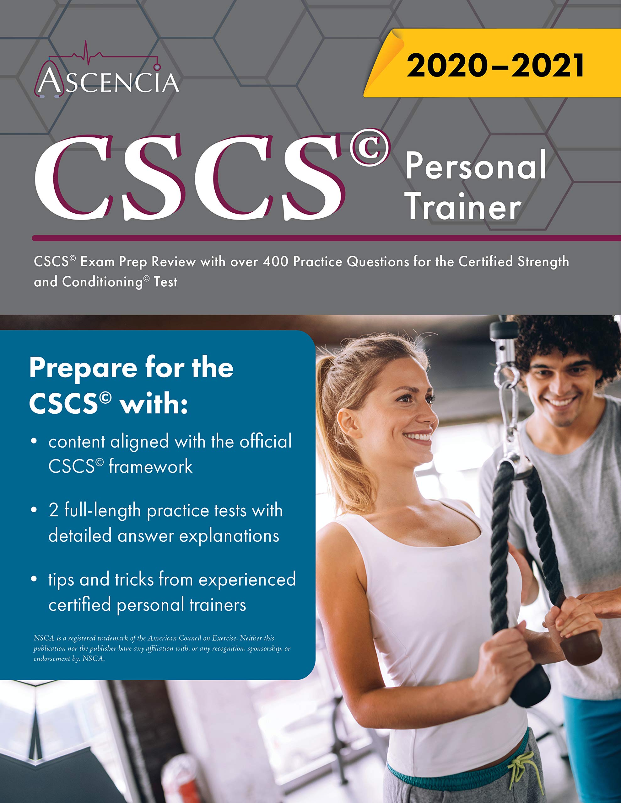 CSCS Practice Questions Test Prep Book CSCS Exam Prep Review with over