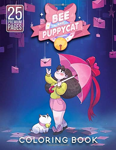 Bee and PuppyCat Coloring Book: Coloring Book For Boys And Girls by ...