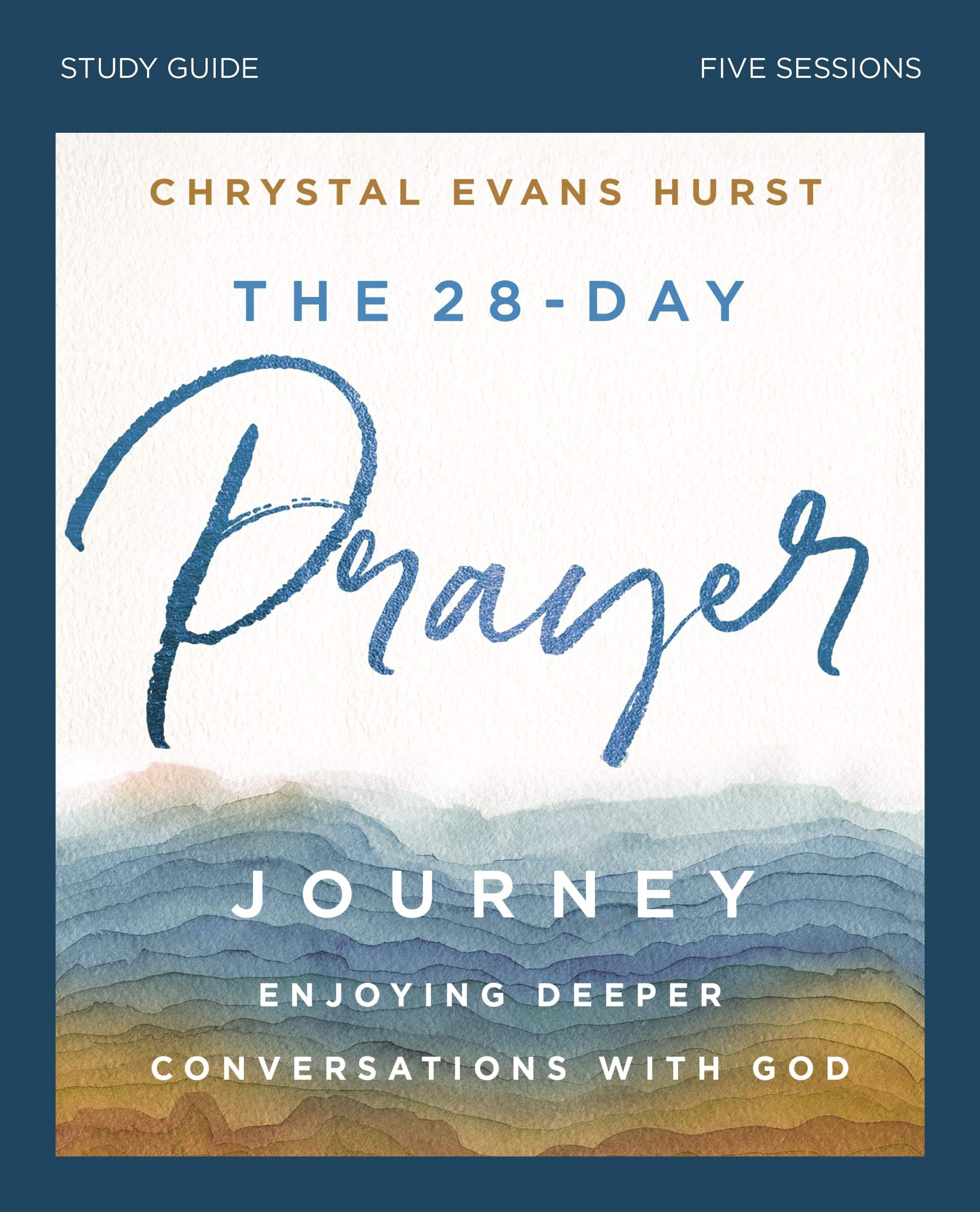 The 28-Day Prayer Journey Bible Study Guide book cover