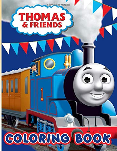 Thomas & Friends Coloring Book: Thomas The Train Coloring Books For ...