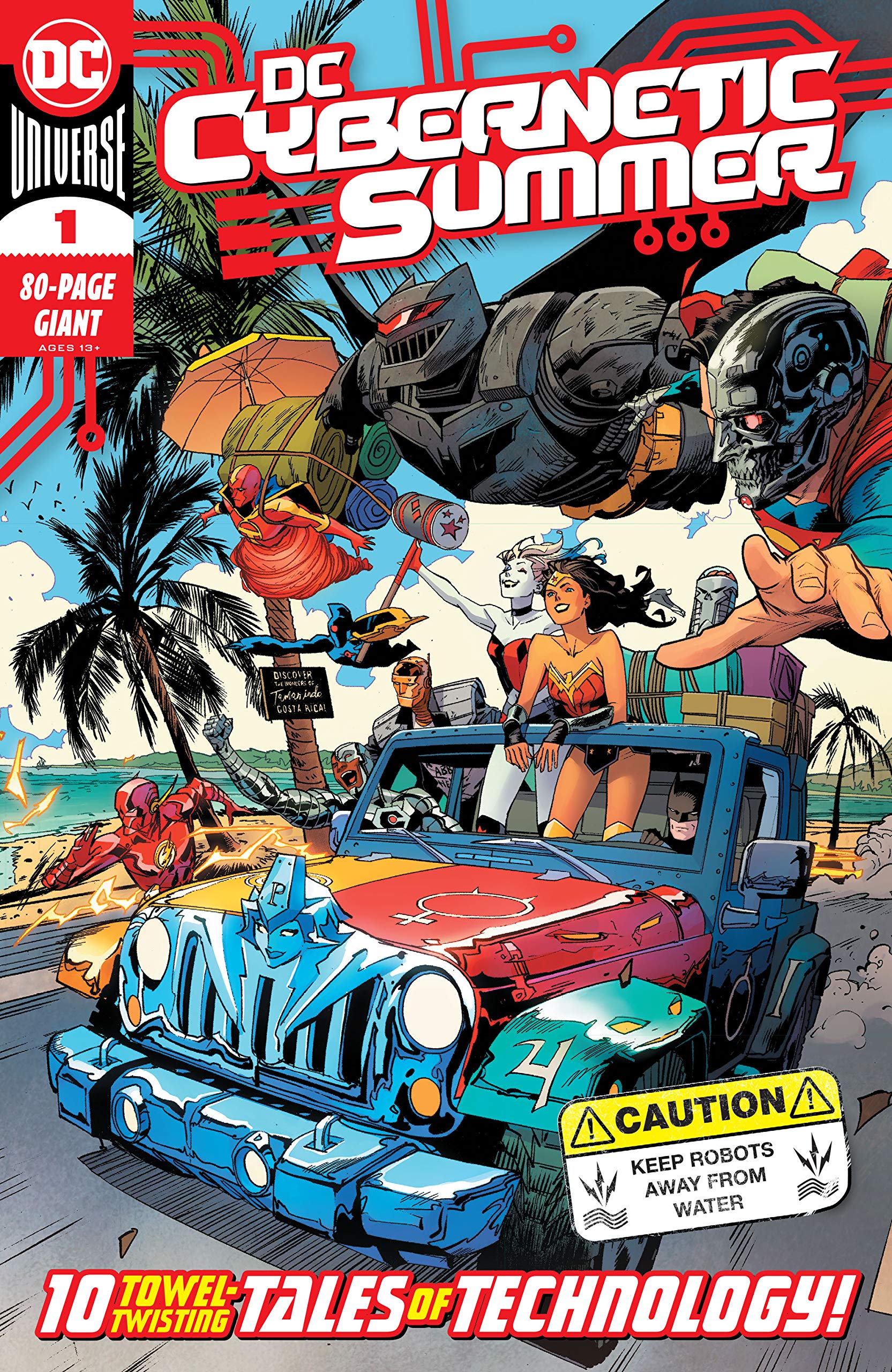 DC Cybernetic Summer (2020) #1 book cover