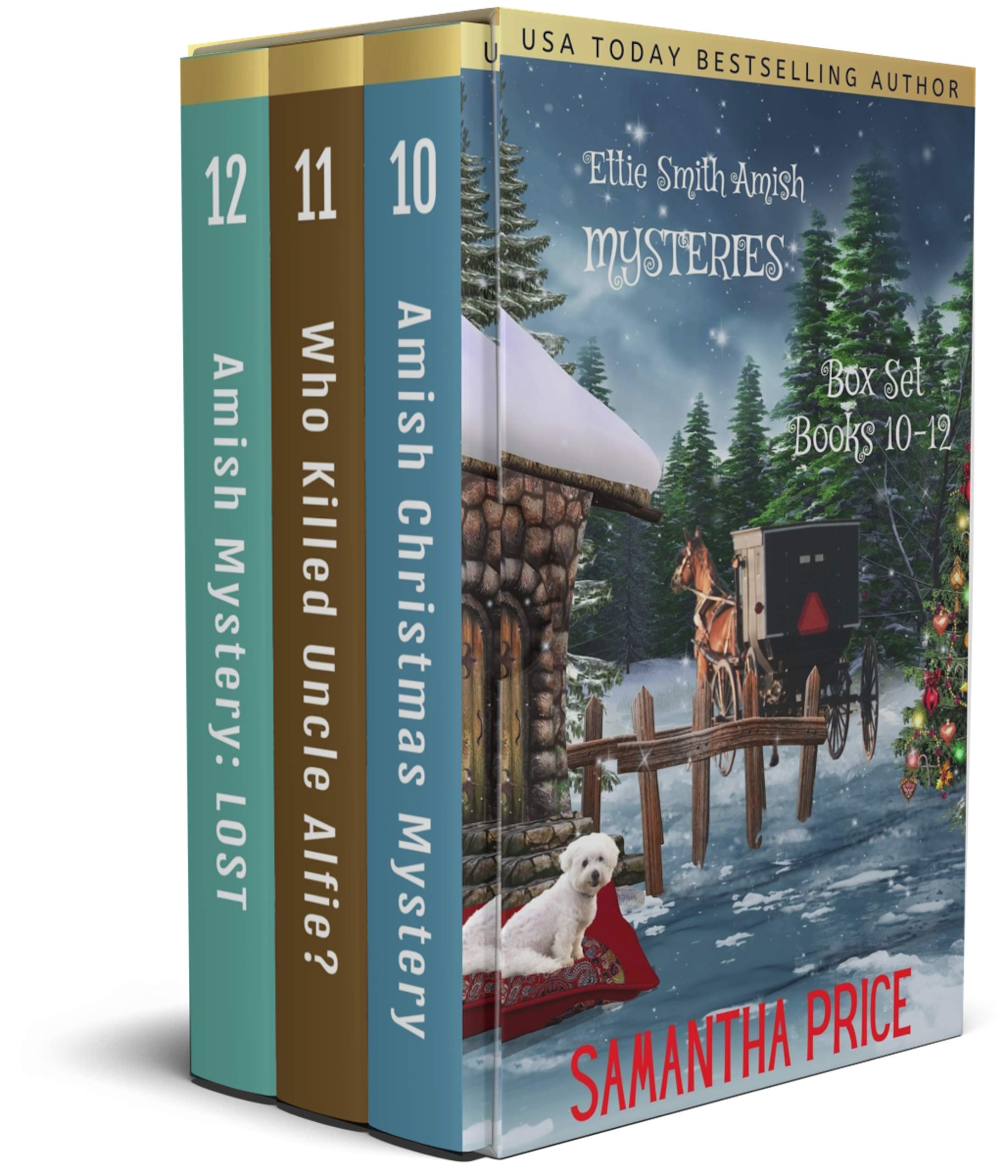 Ettie Smith Amish Mysteries Box Set: Books 10 - 12: Amish Christmas Mystery: The Amish Cat Caper: LOST