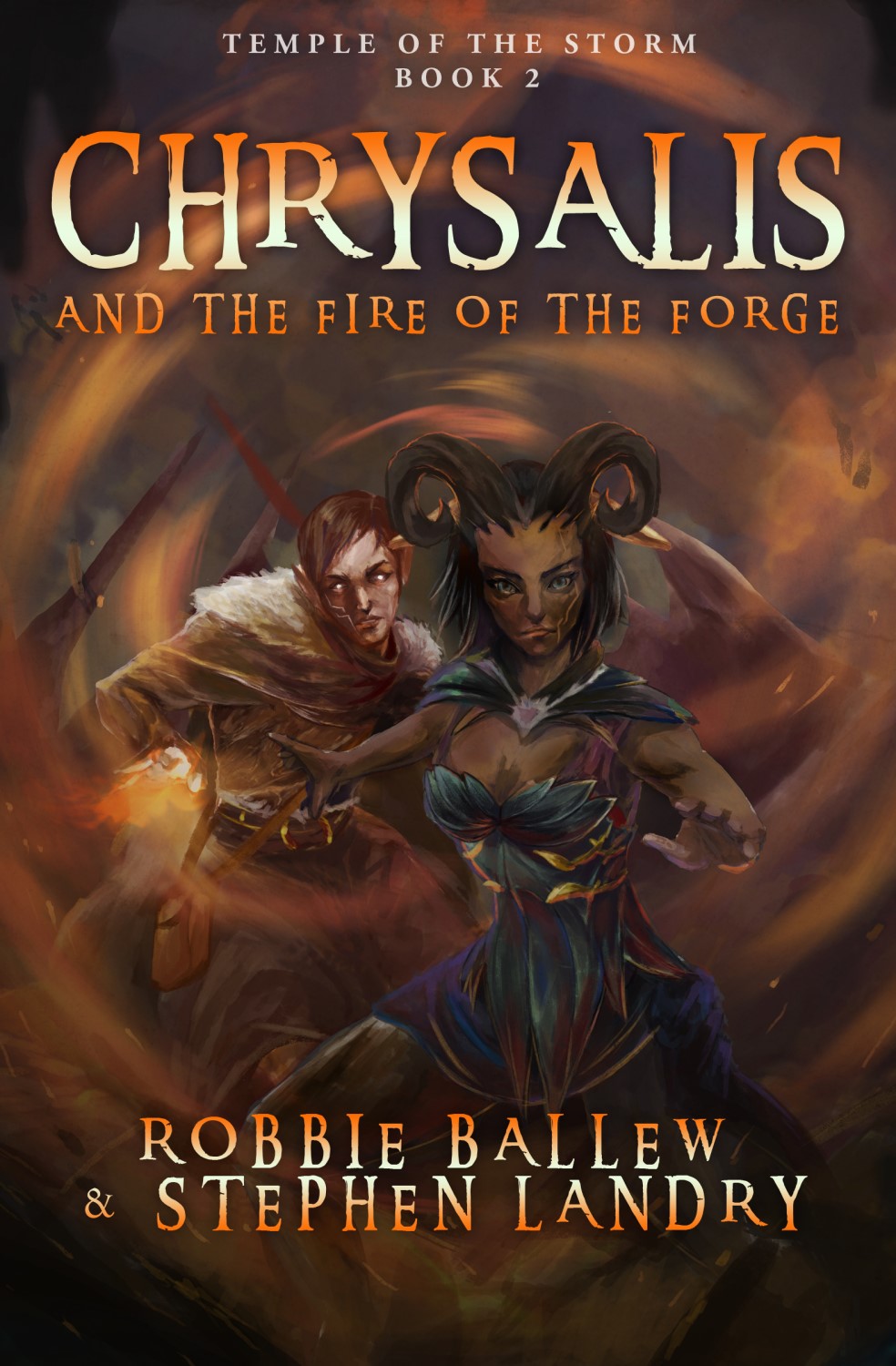 Temple of the Storm book cover 3